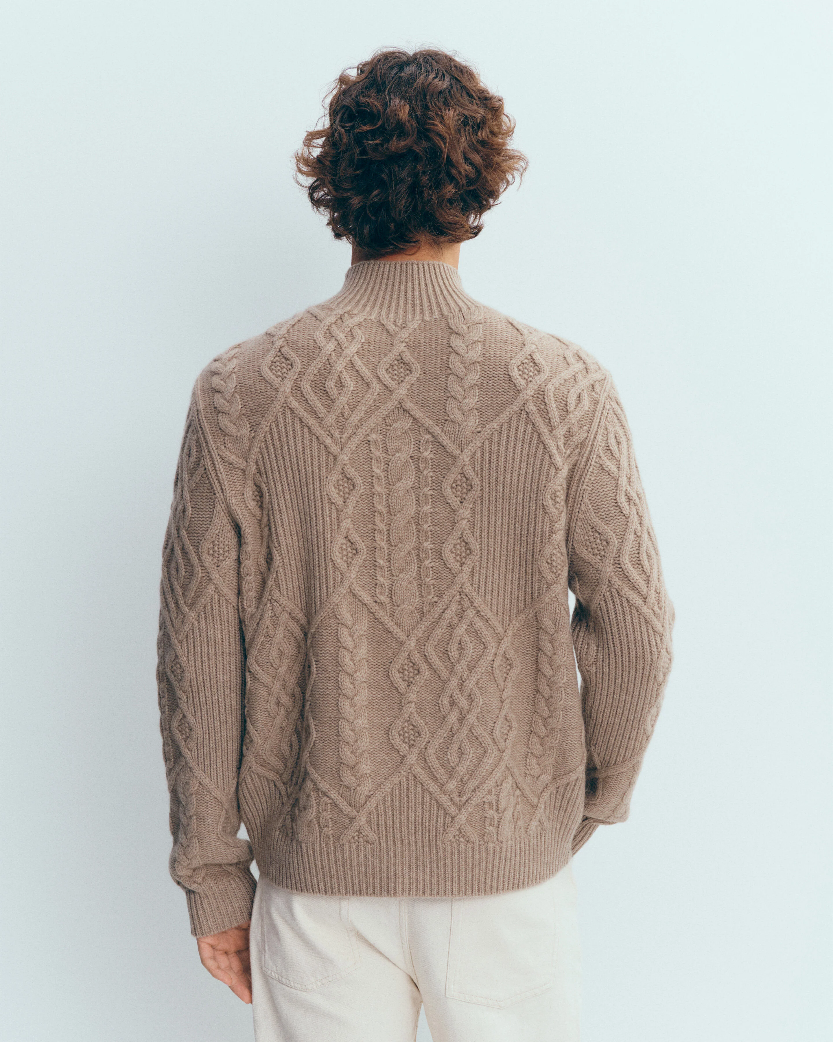 Pull col montant torsadé - Image 3