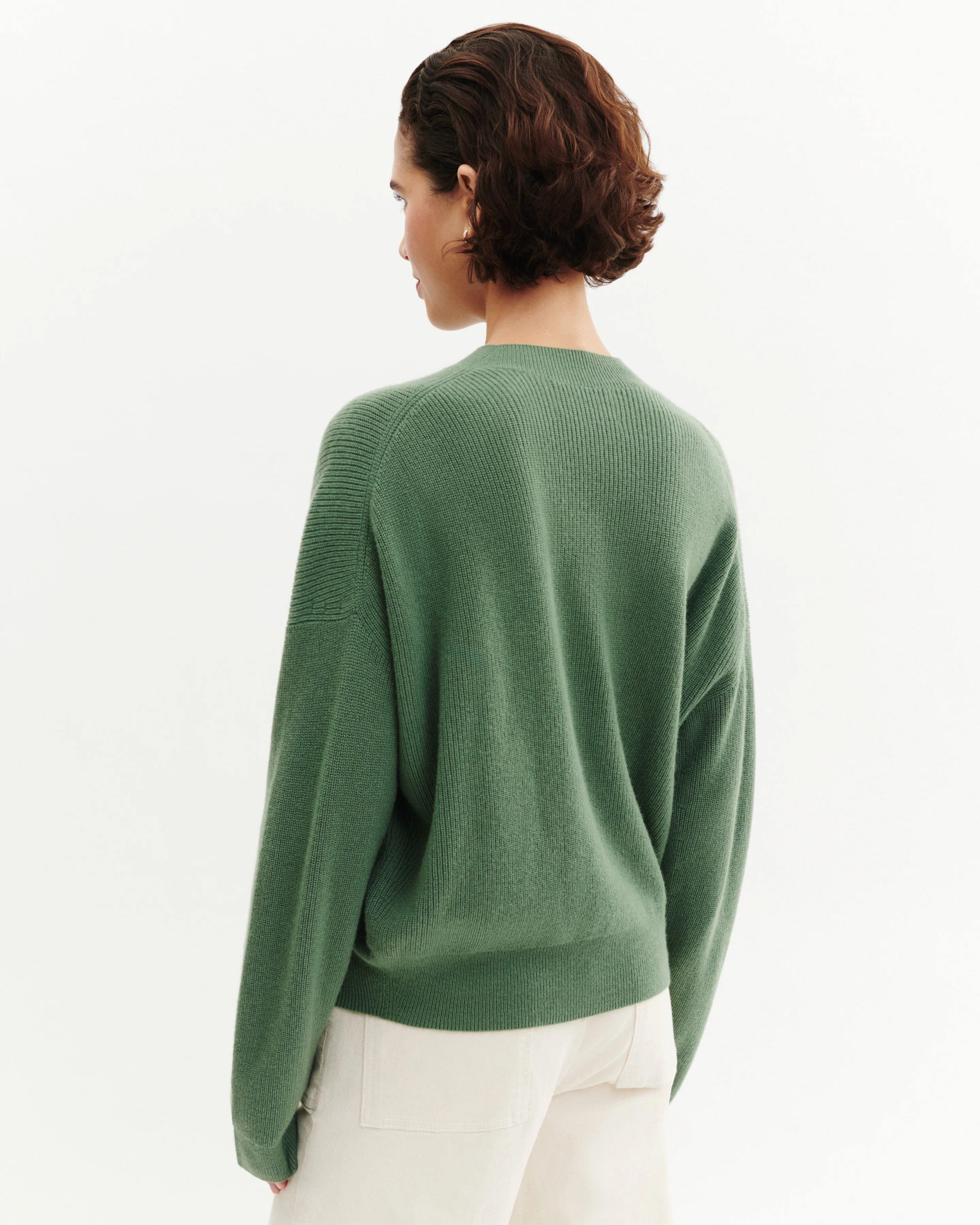 Pull col rond à côtes - Image 3