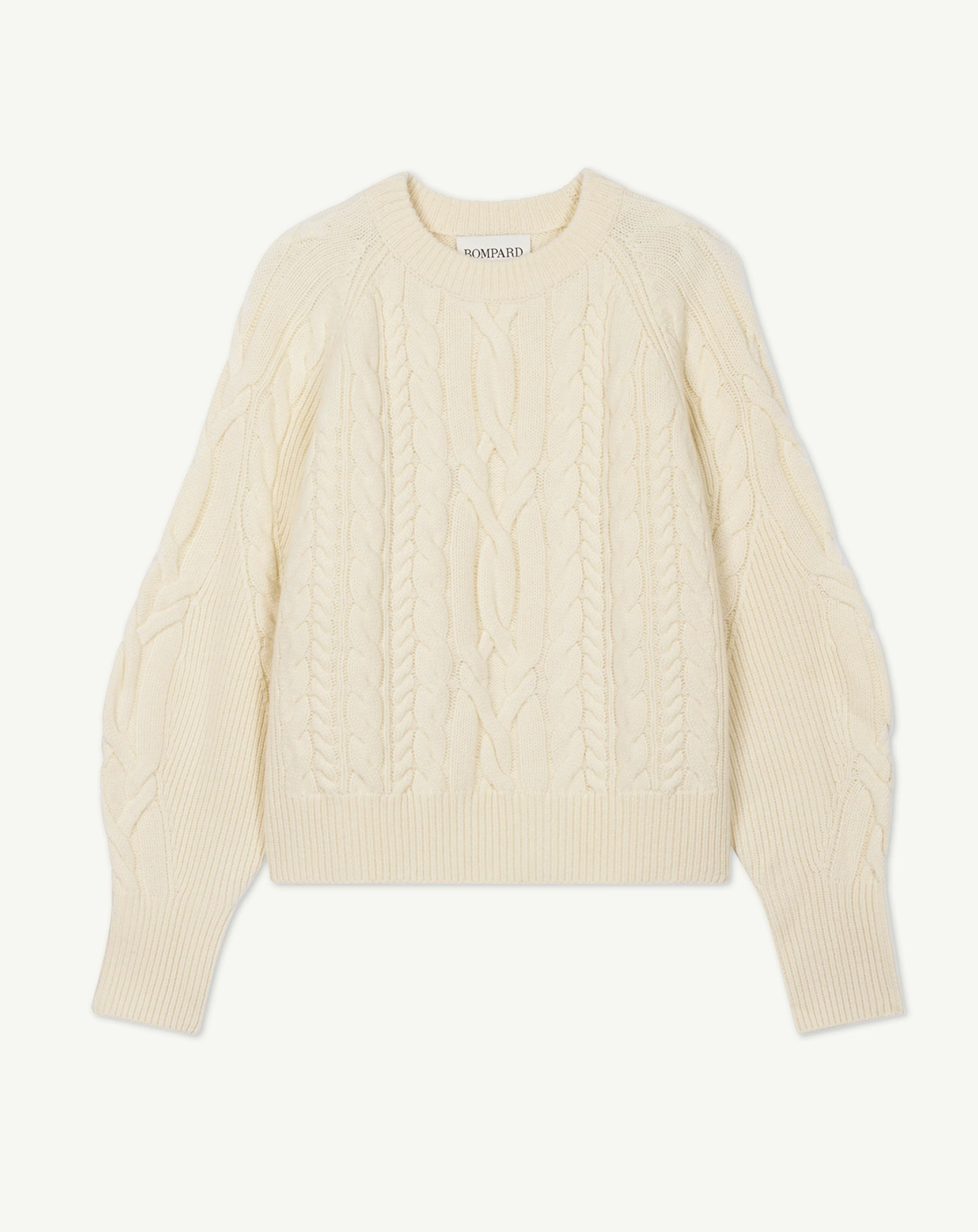 Pull col rond Ă torsades - Image 2