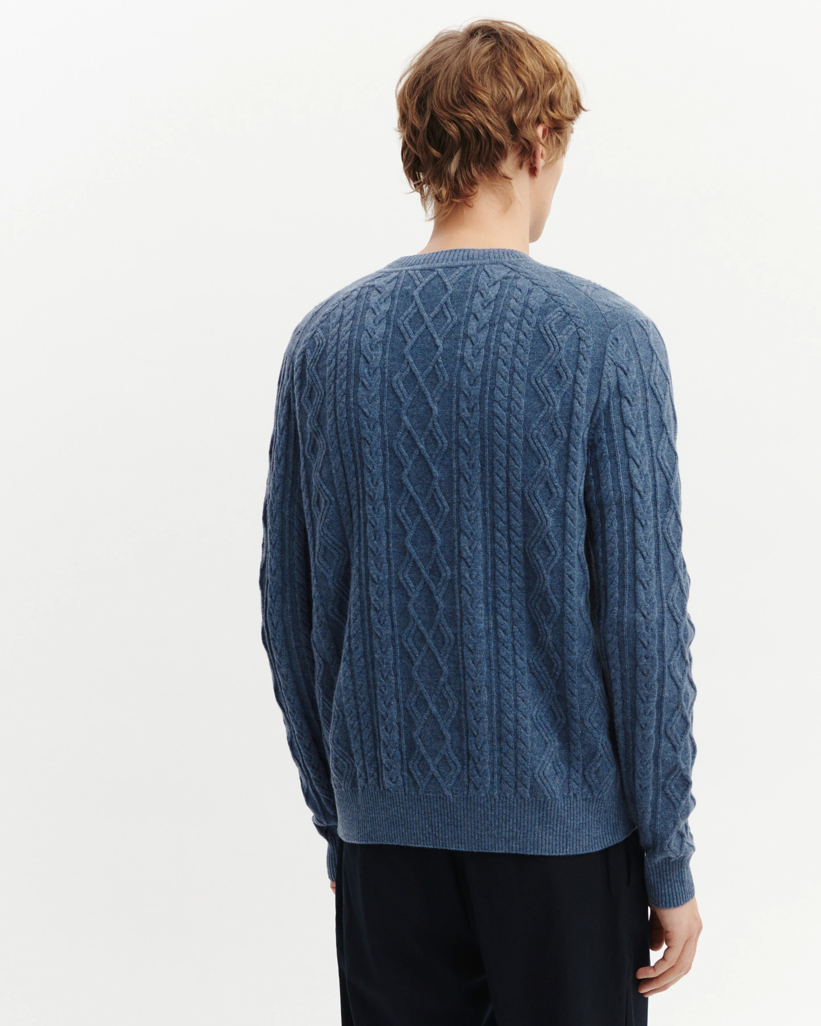 Pull col rond Ă torsades - Image 3
