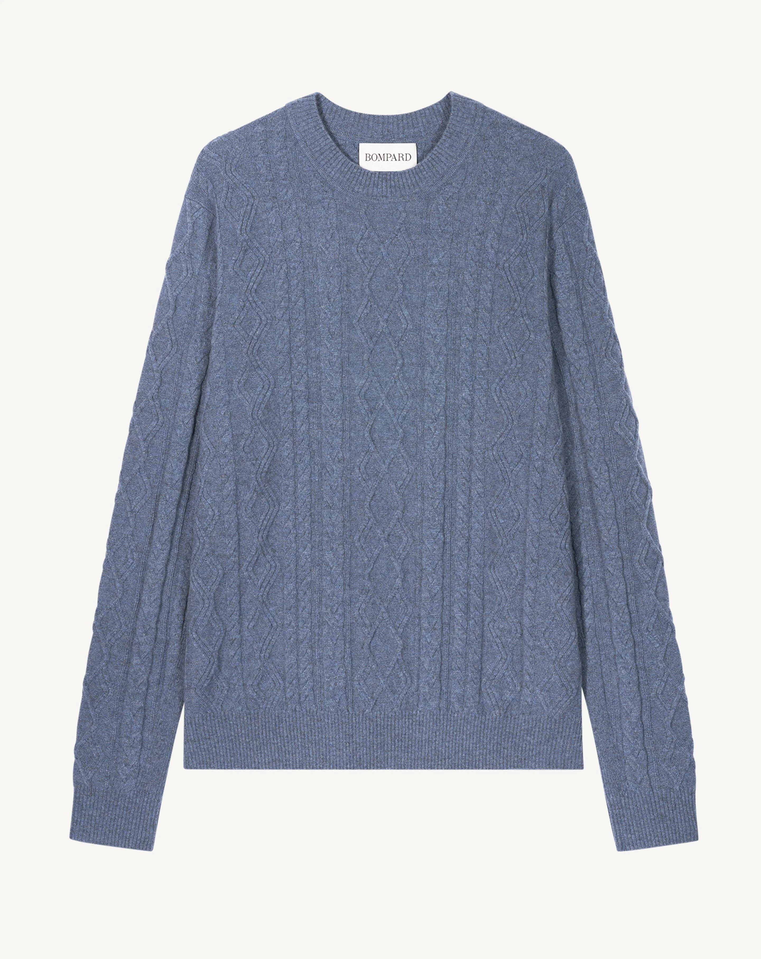 Pull col rond Ă torsades - Image 4