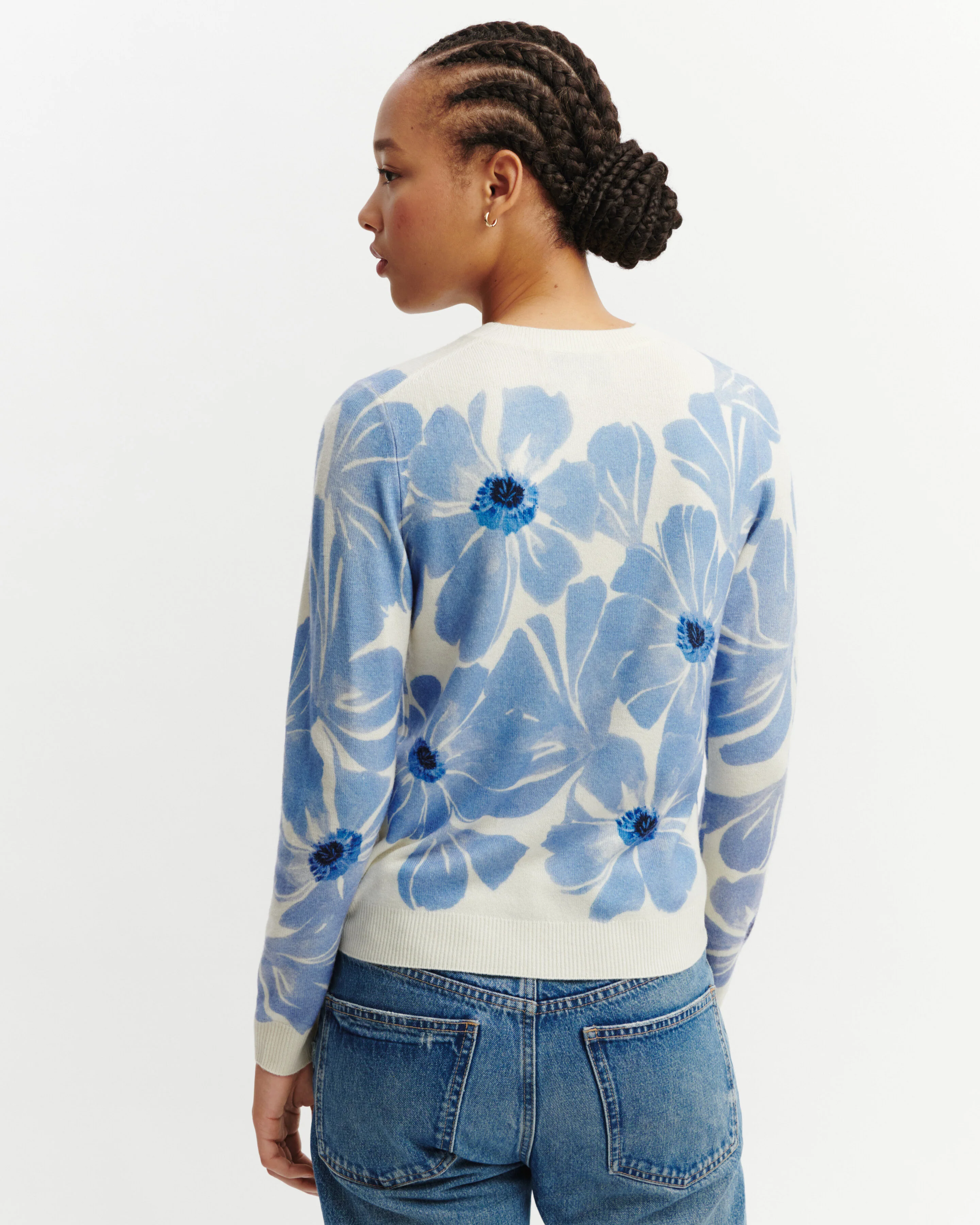 Pull col rond imprimé - Image 3