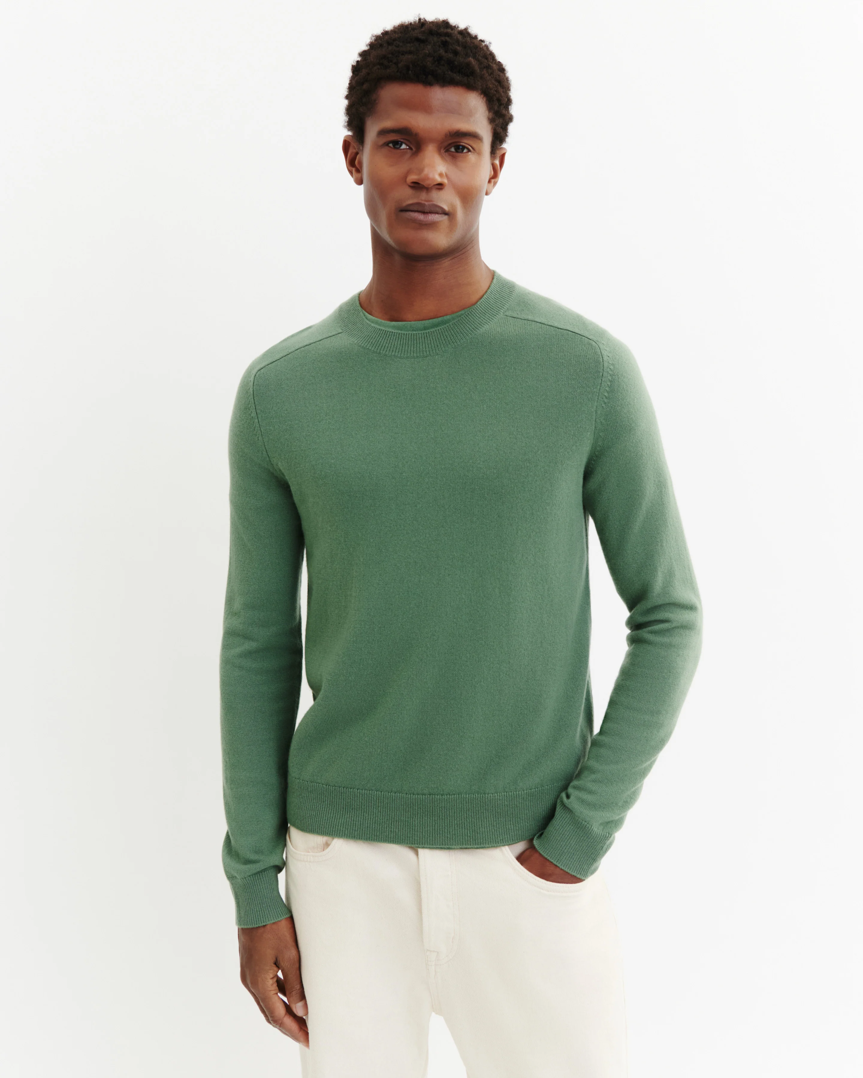 Pull col rond manches marteau - Image 2