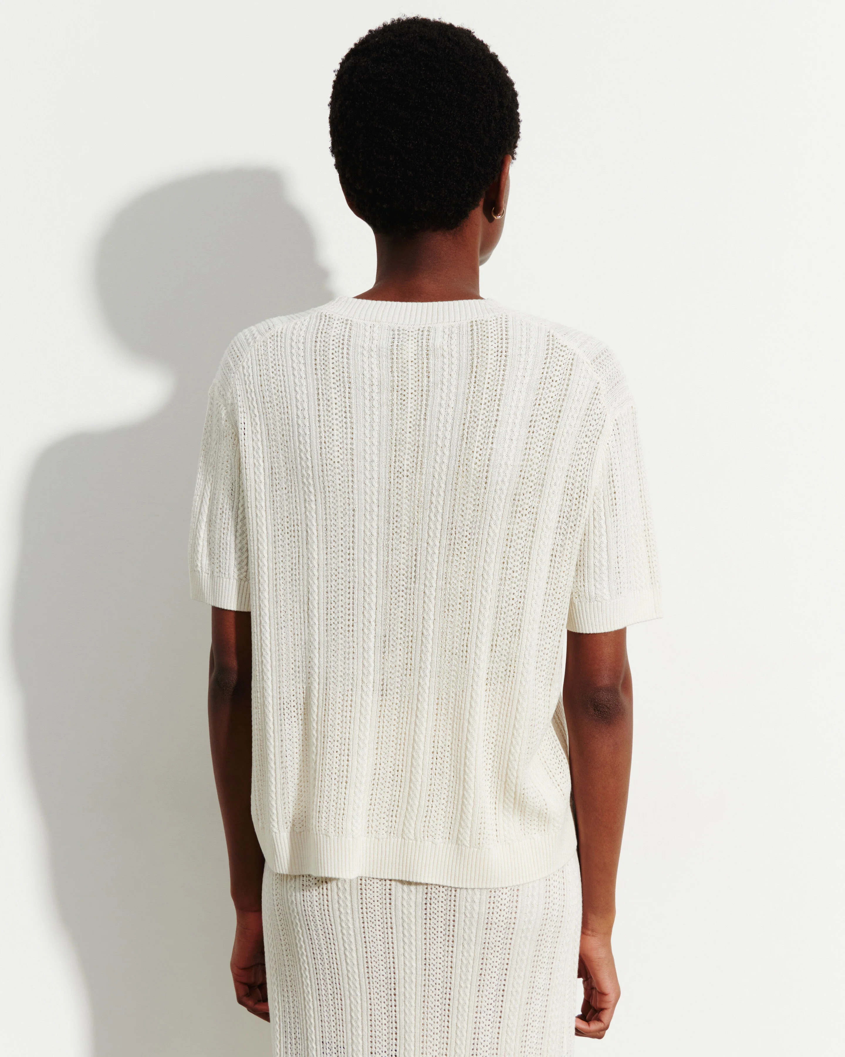 Pull col rond pointelle - Image 3