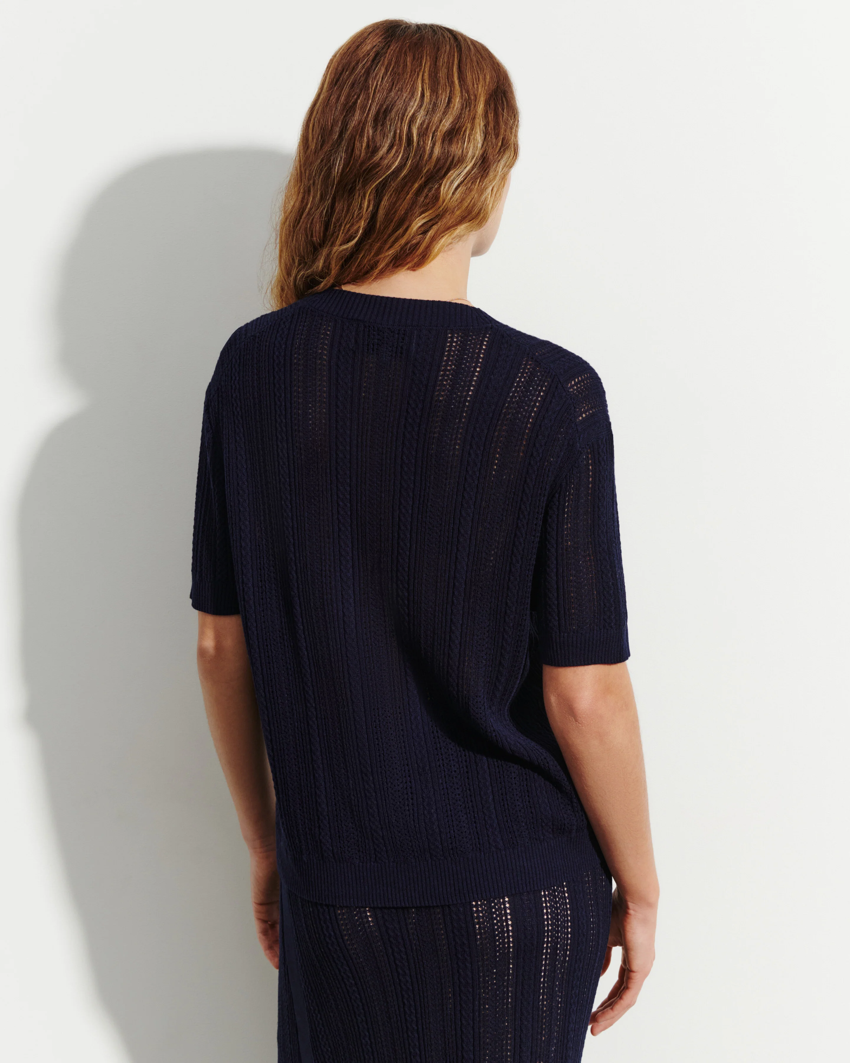 Pull col rond pointelle - Image 3
