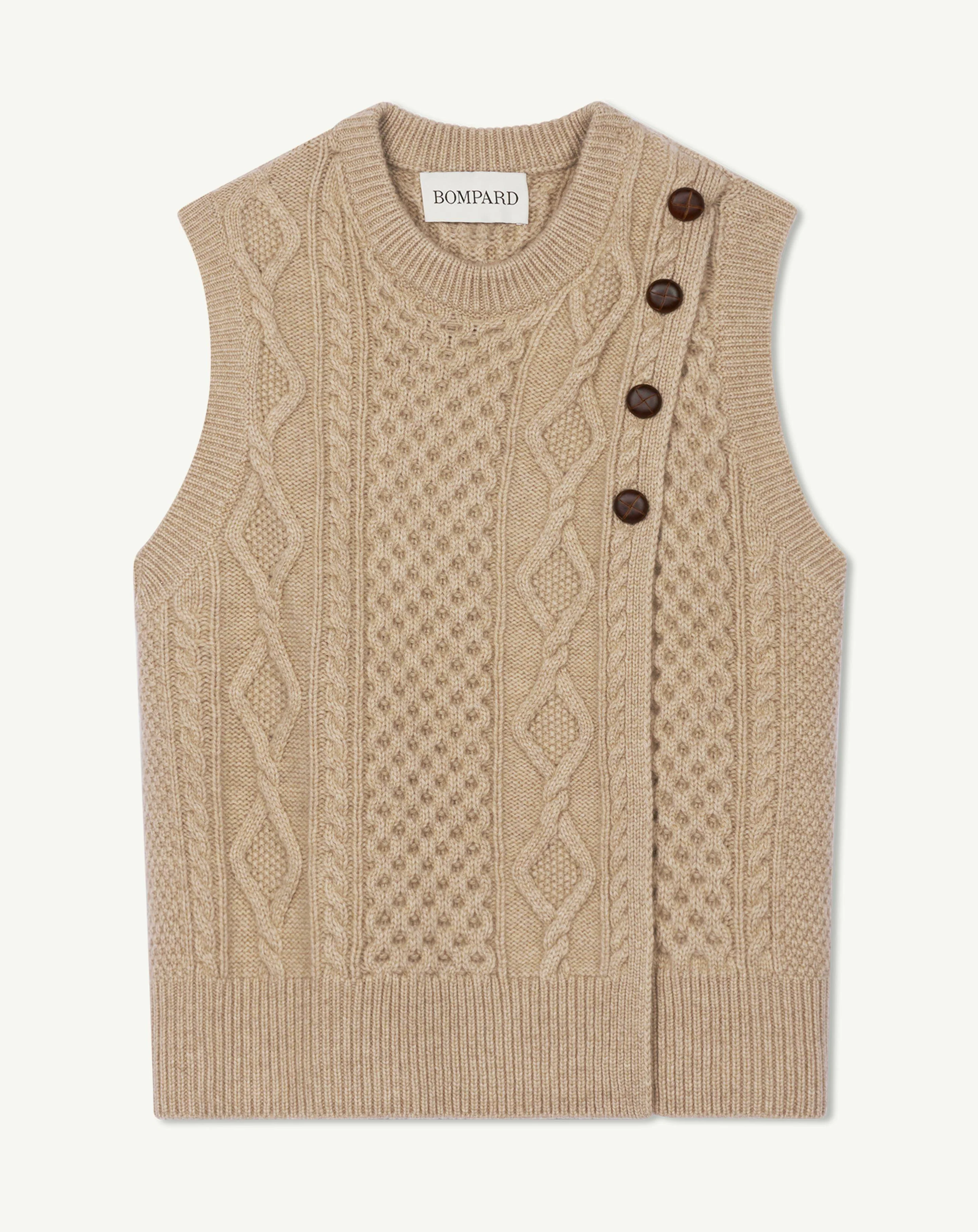 Pull col rond sans manches - Image 6