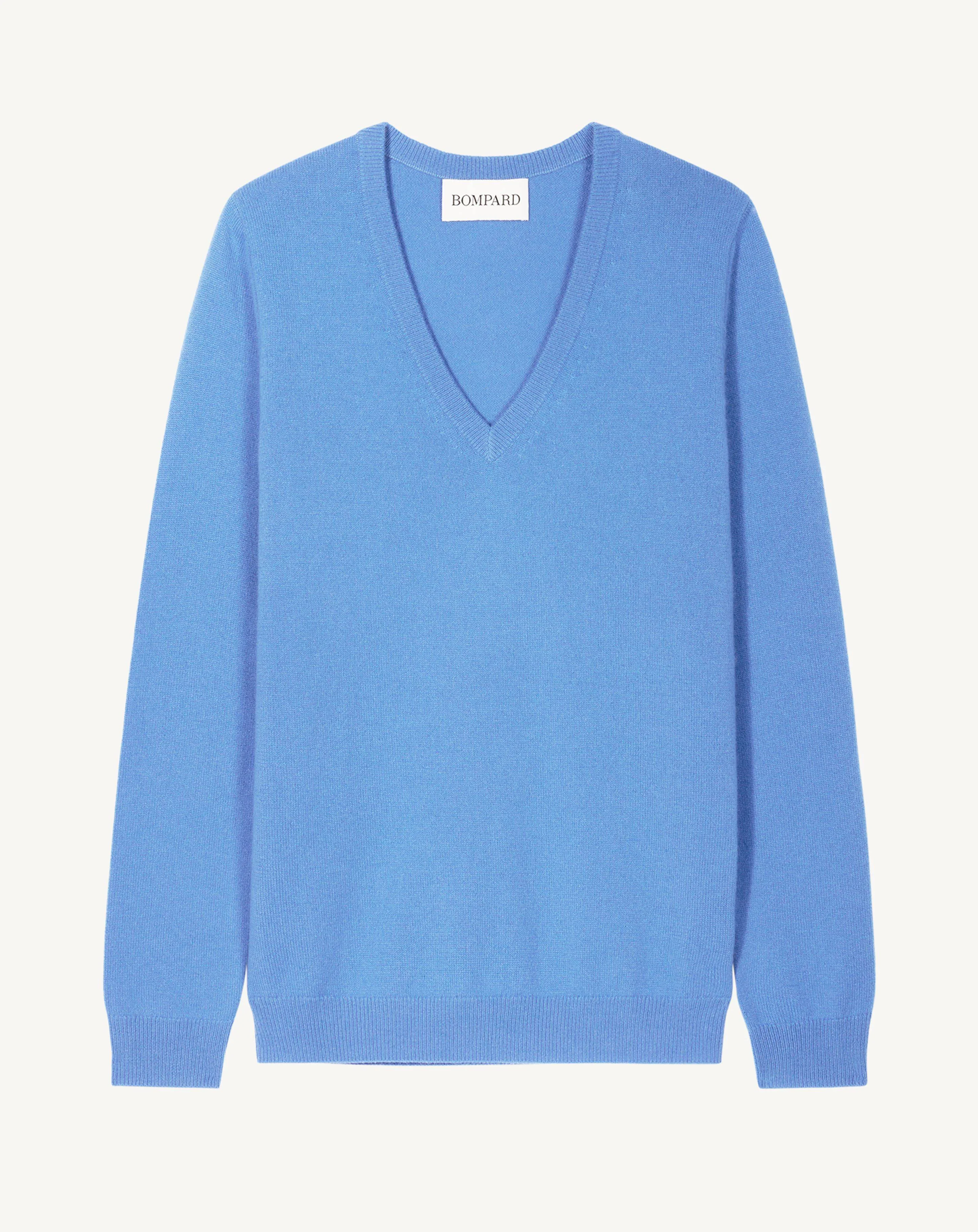 Pull col V classique