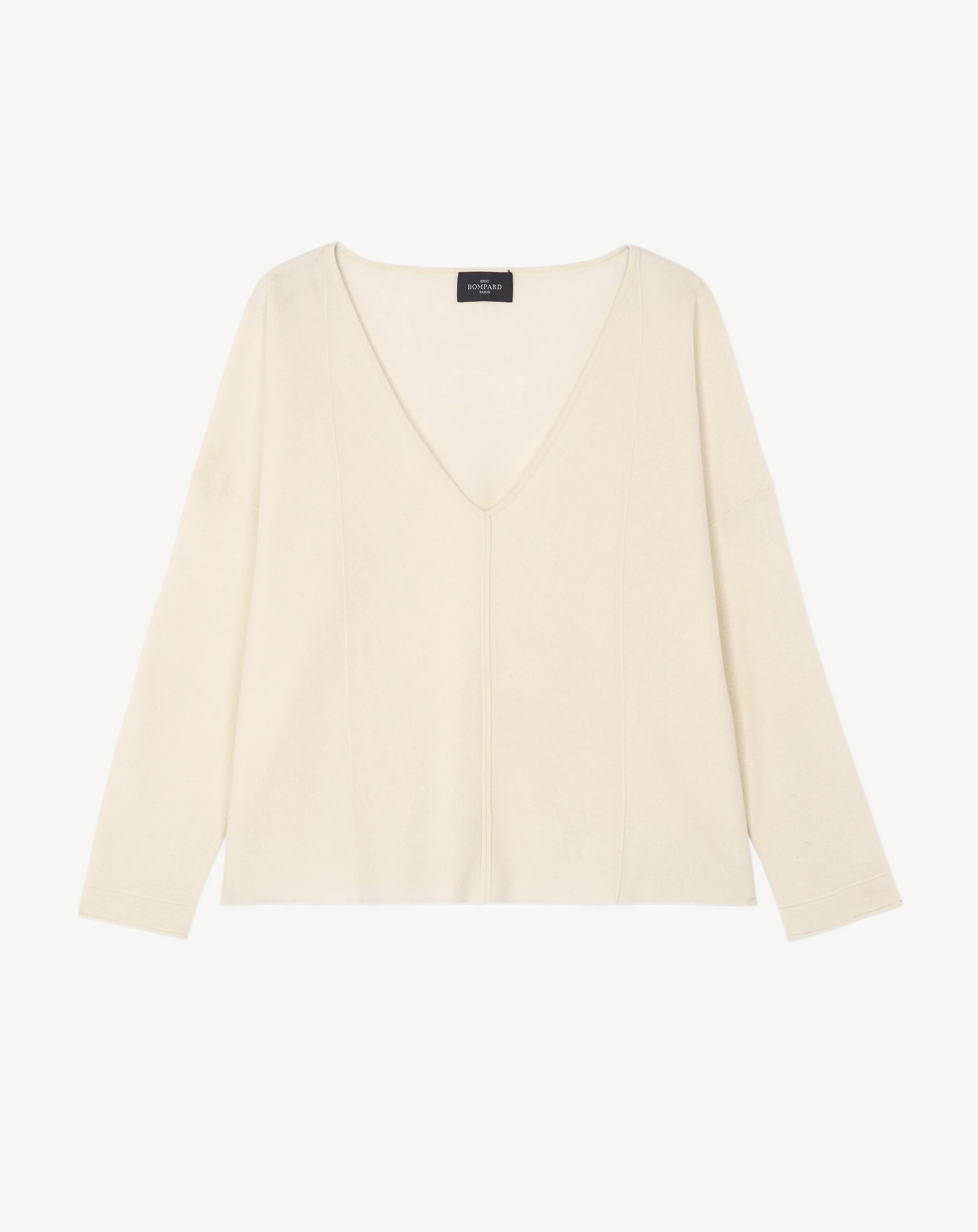 Pull col V minimaliste - Image 4