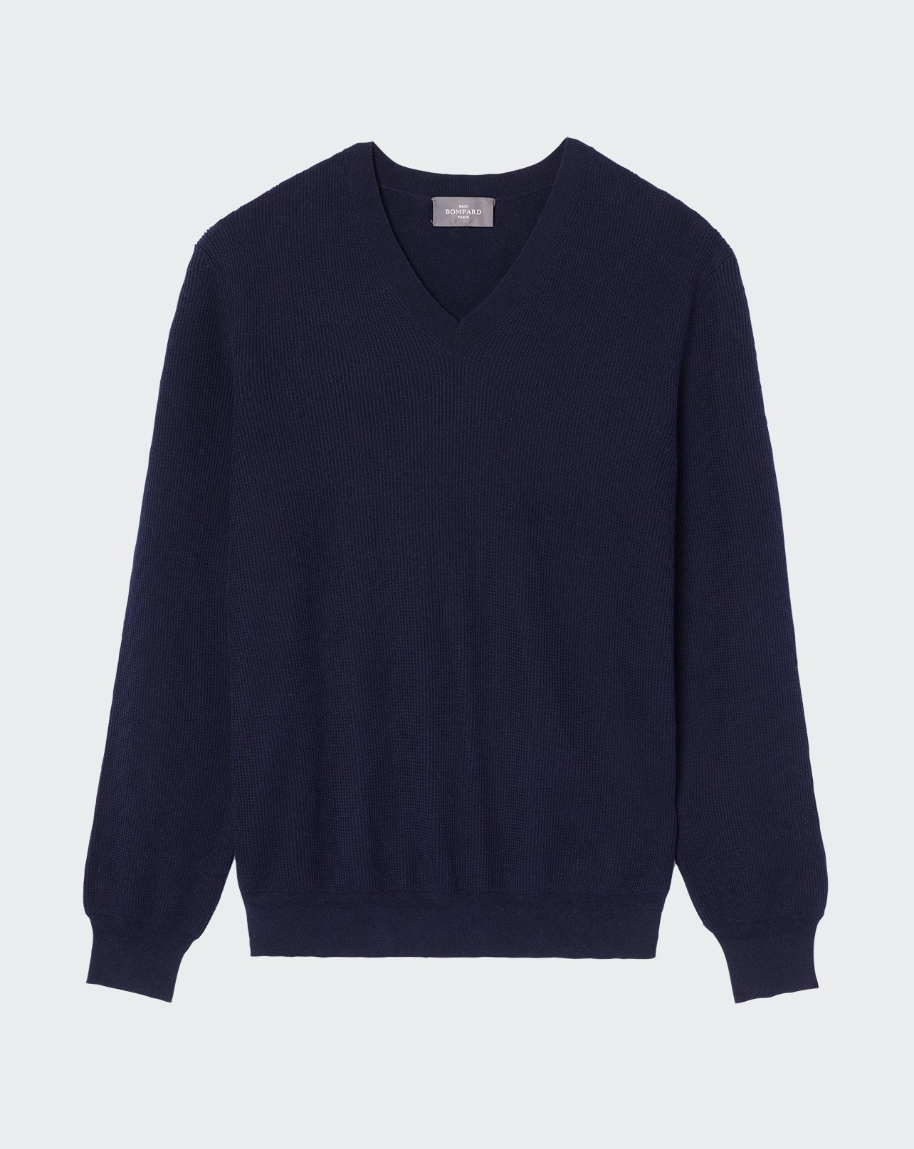 Pull col V texturé - Image 5