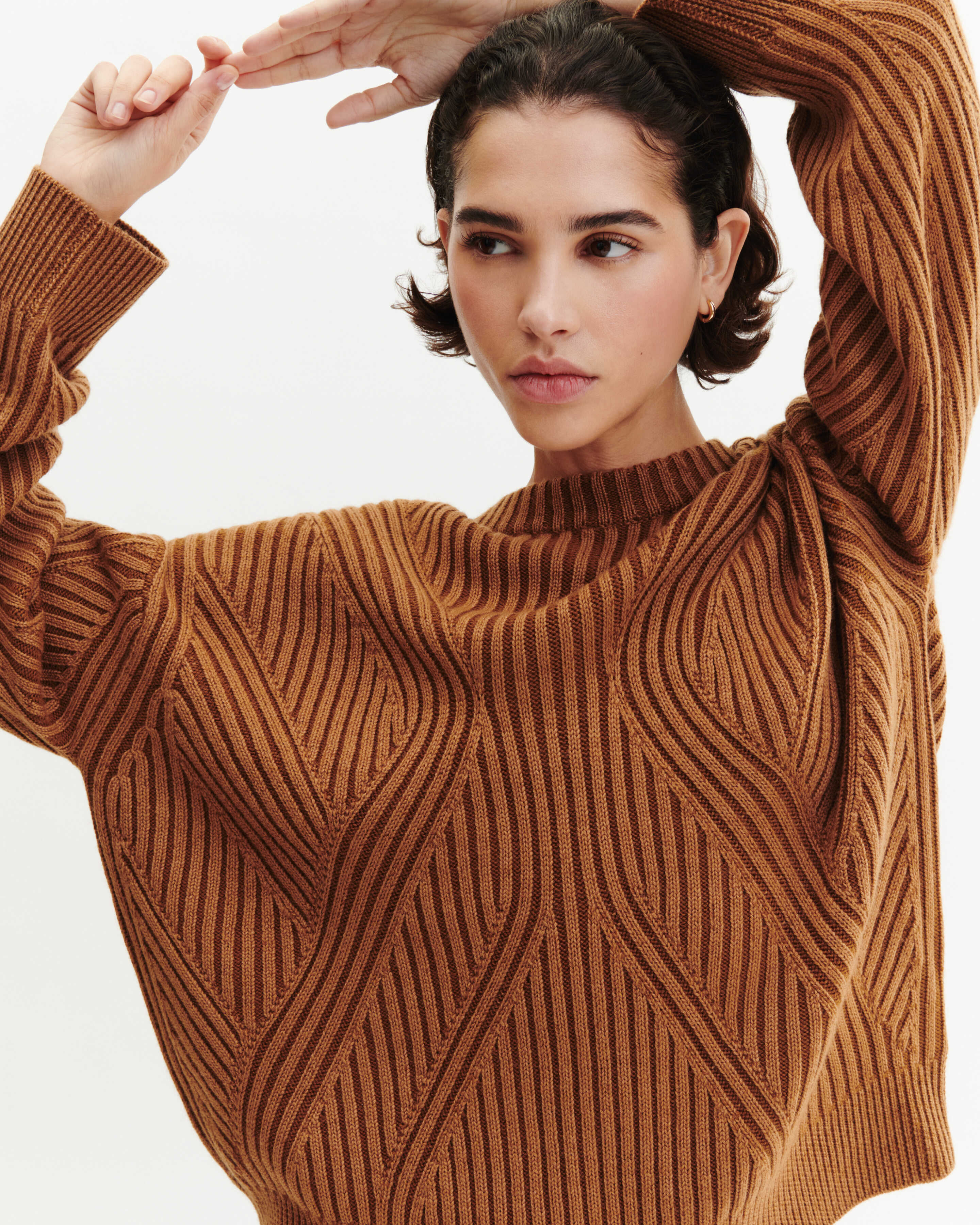 Pull oversized Ă cĂŽtes - Image 3