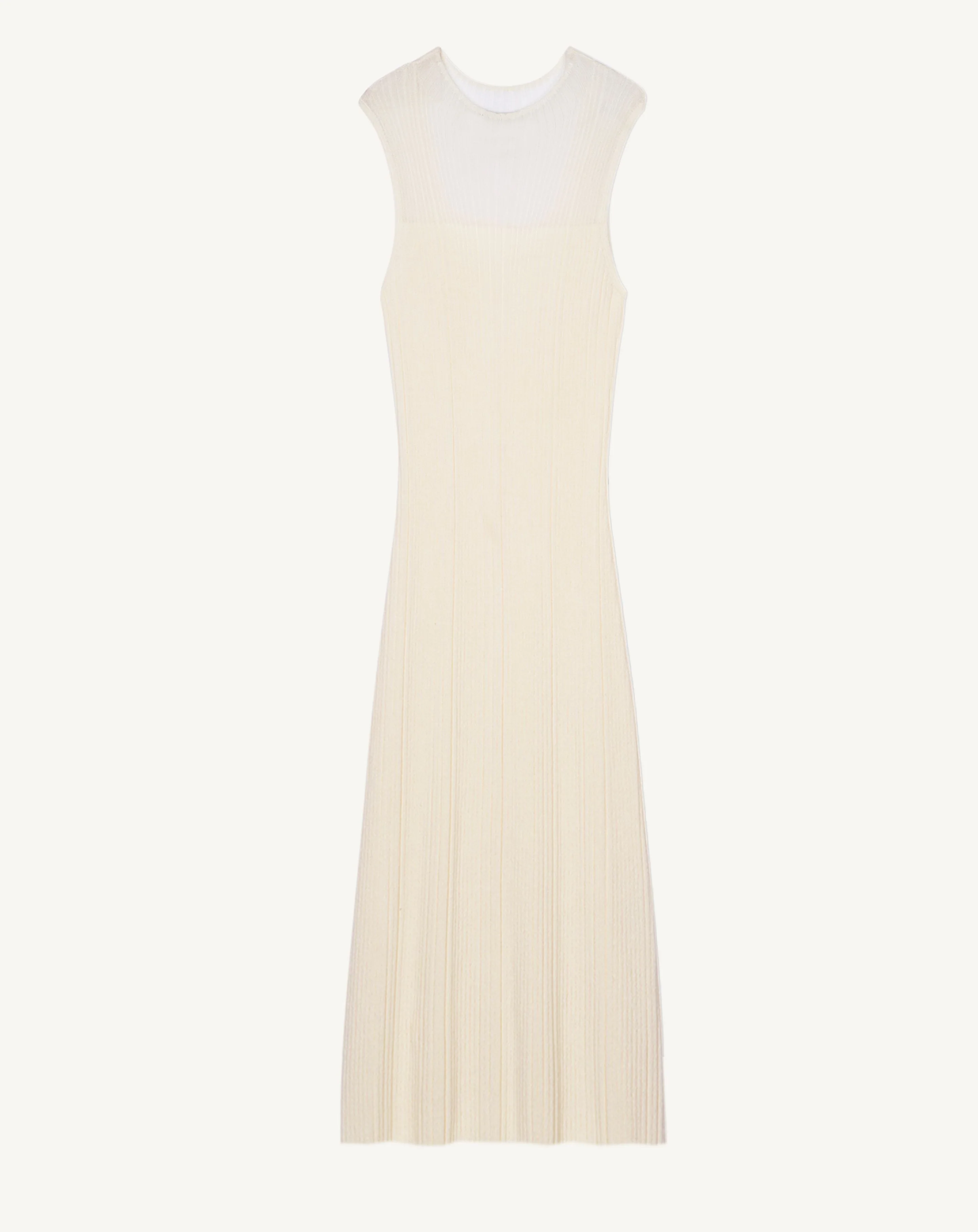 Robe à côtes transparentes - Image 4