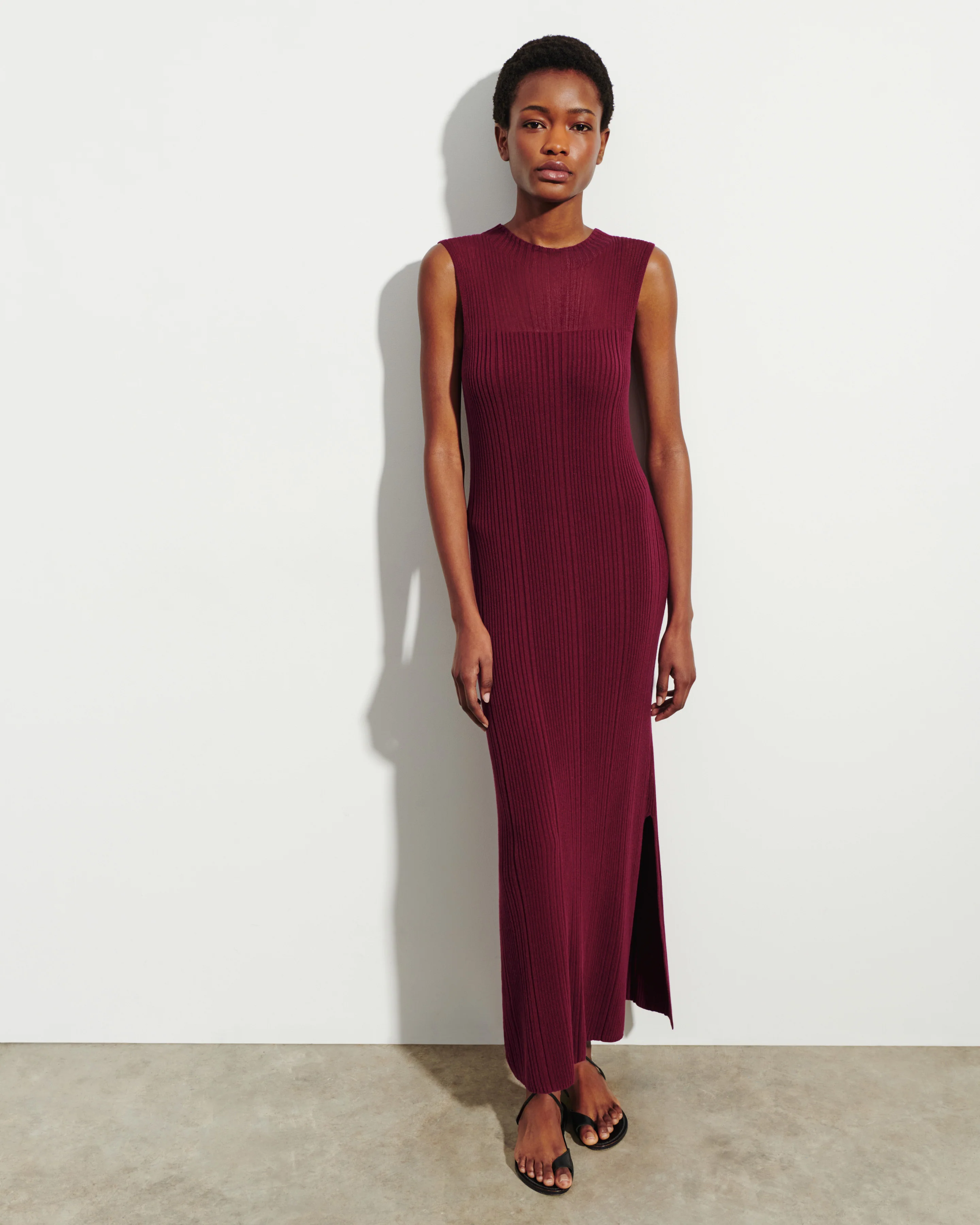 Robe à côtes transparentes - Image 2
