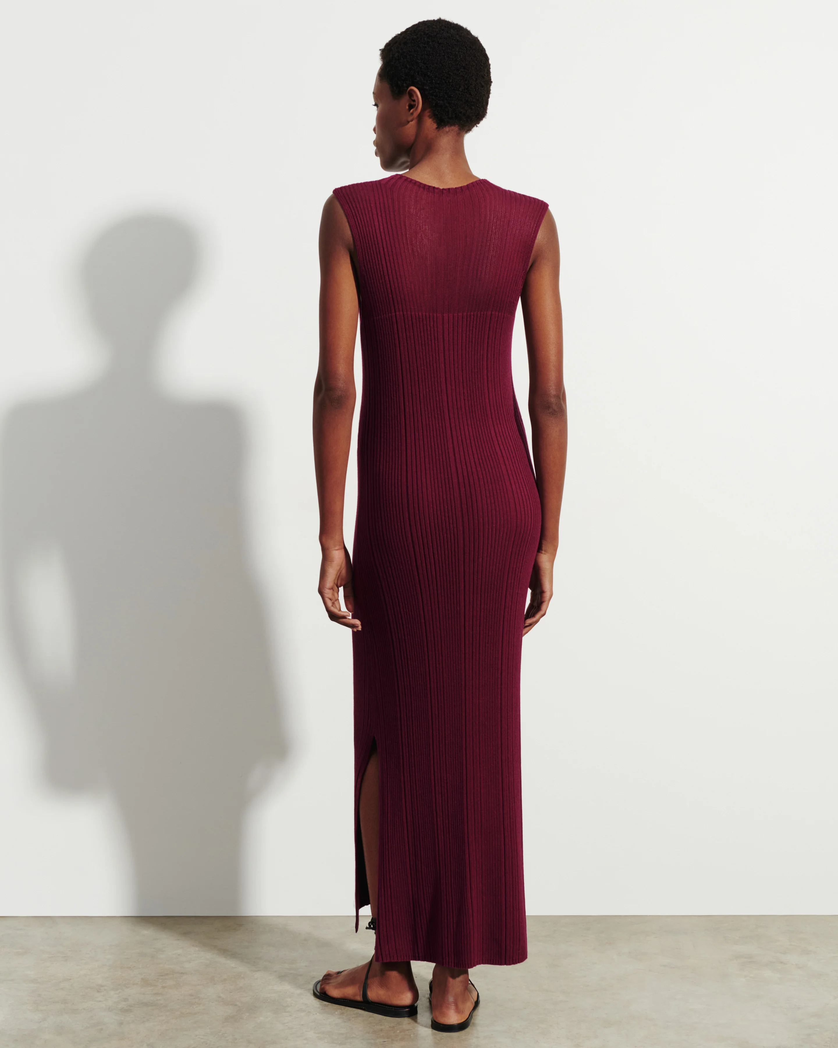 Robe à côtes transparentes - Image 3