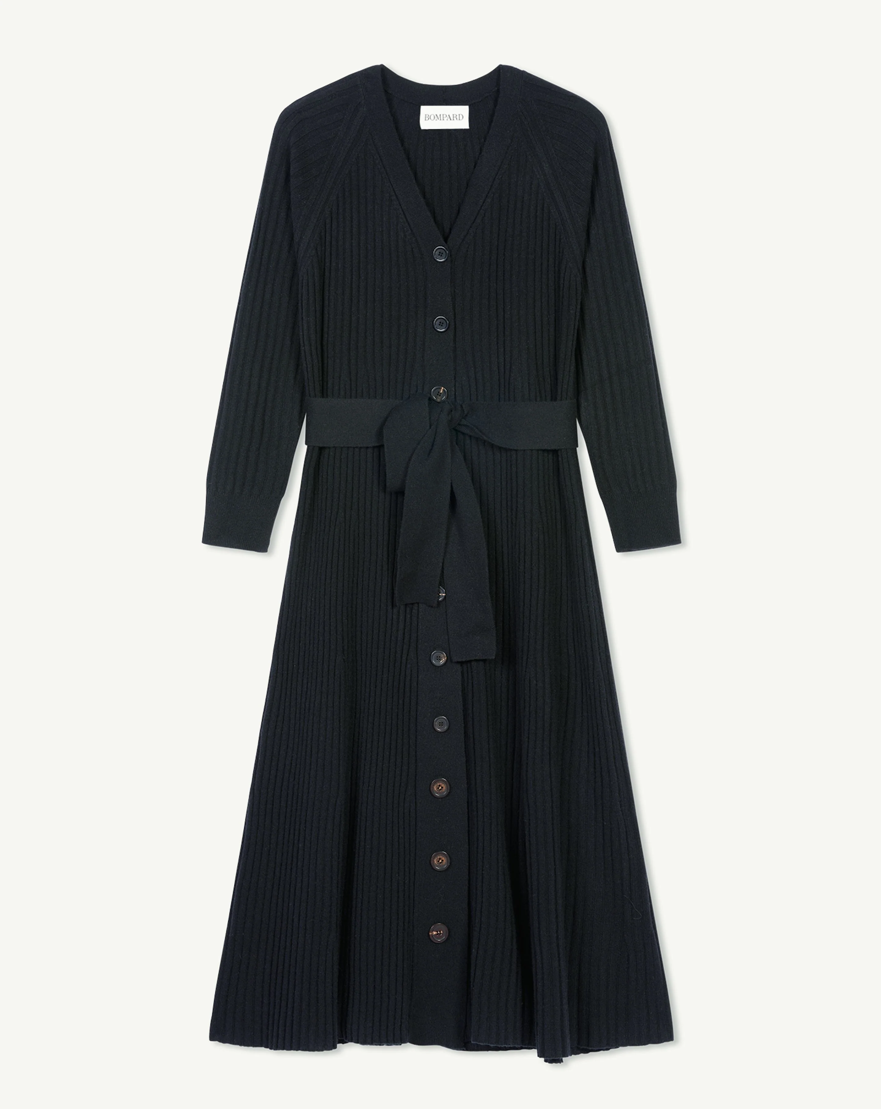 Robe longue à côtes - Image 4