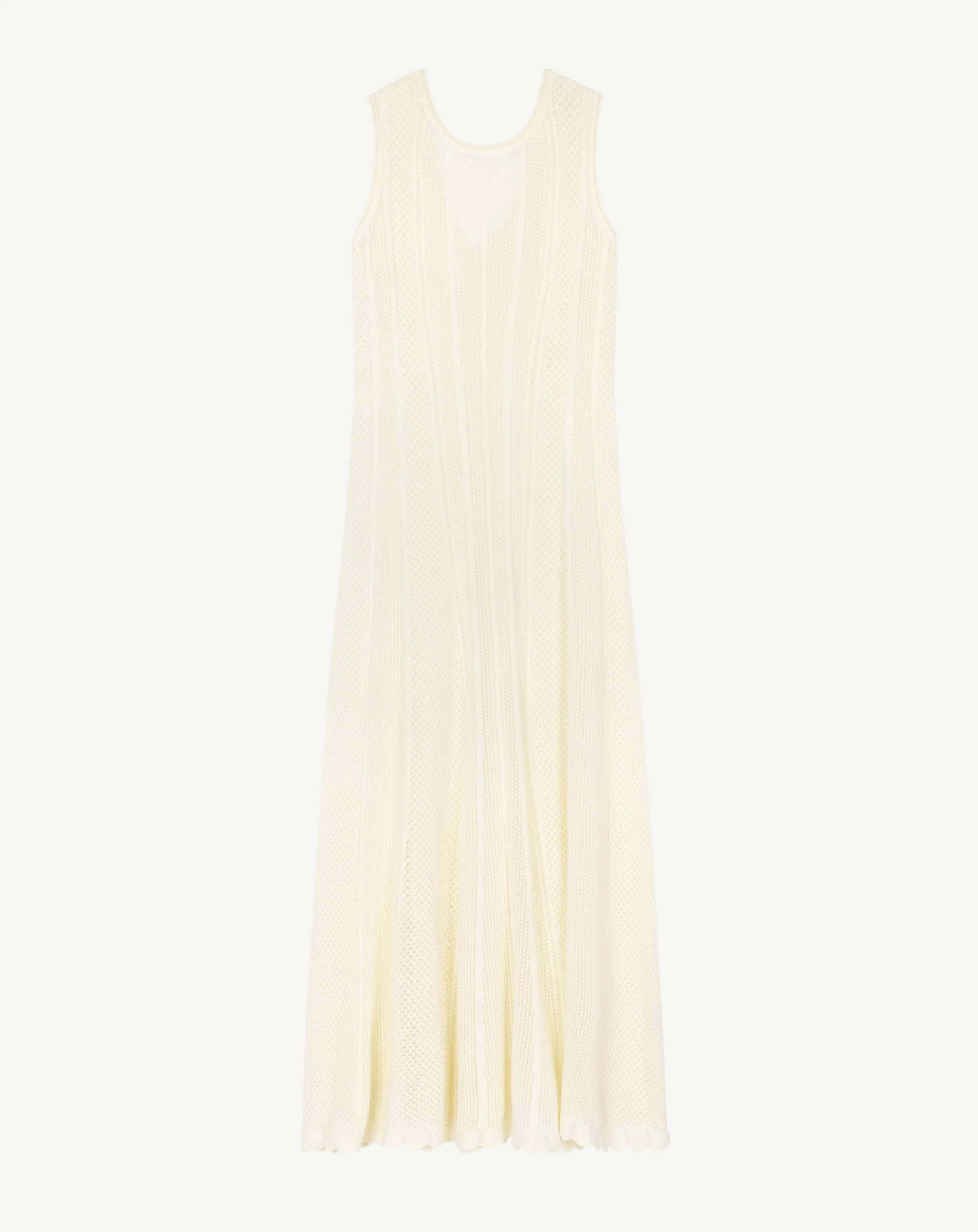 Robe longue pointelle - Image 5
