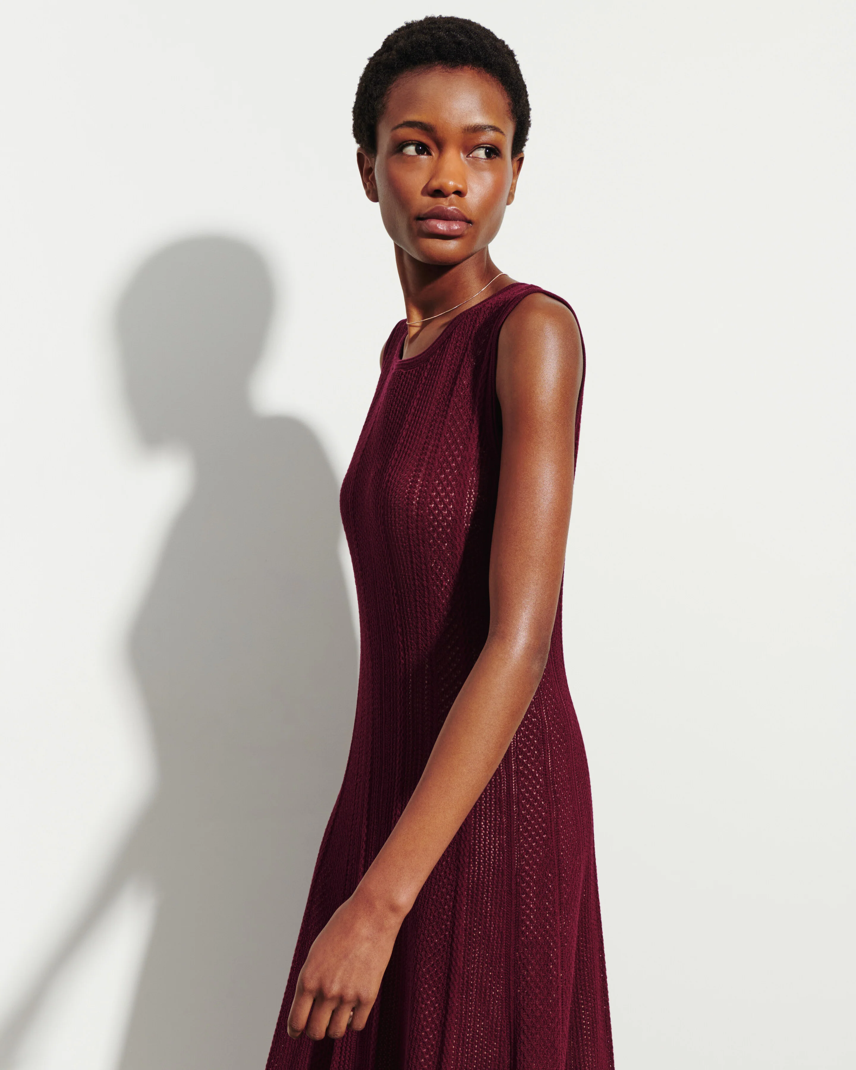 Robe longue pointelle - Image 2