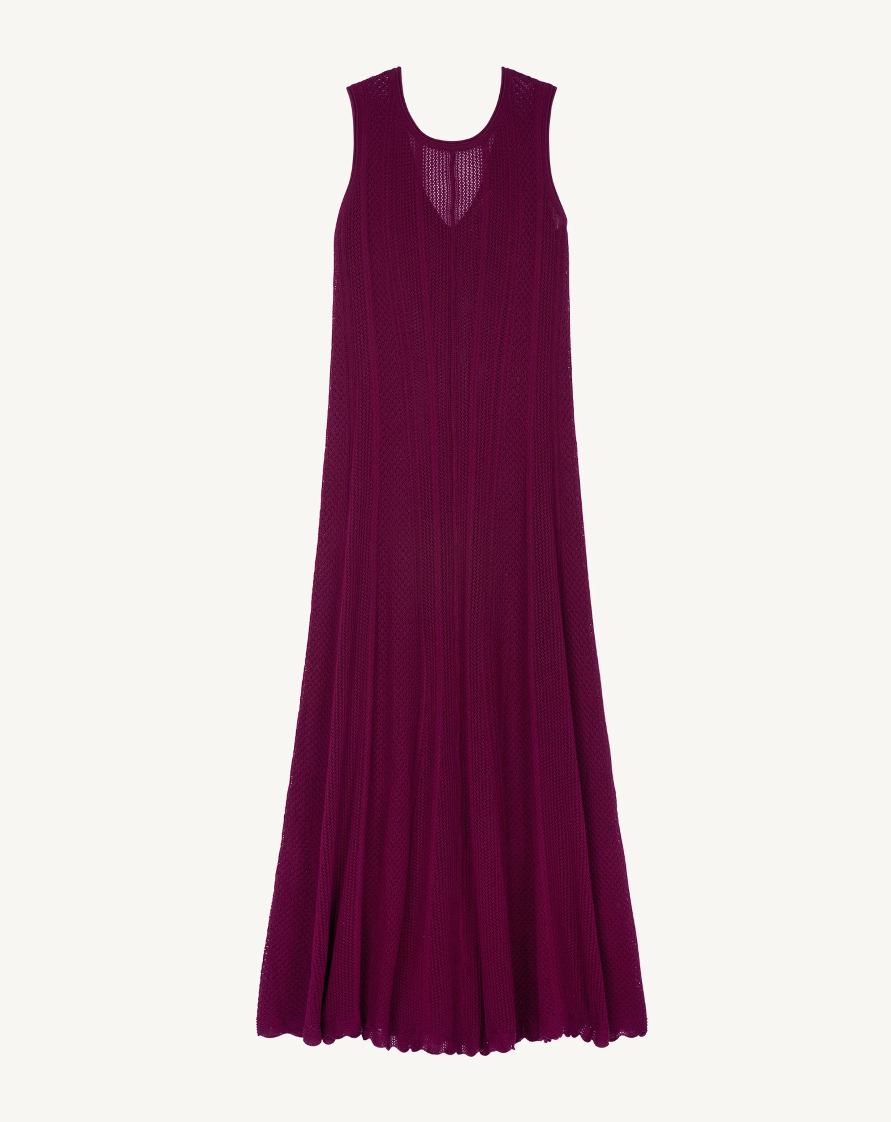 Robe longue pointelle - Image 5