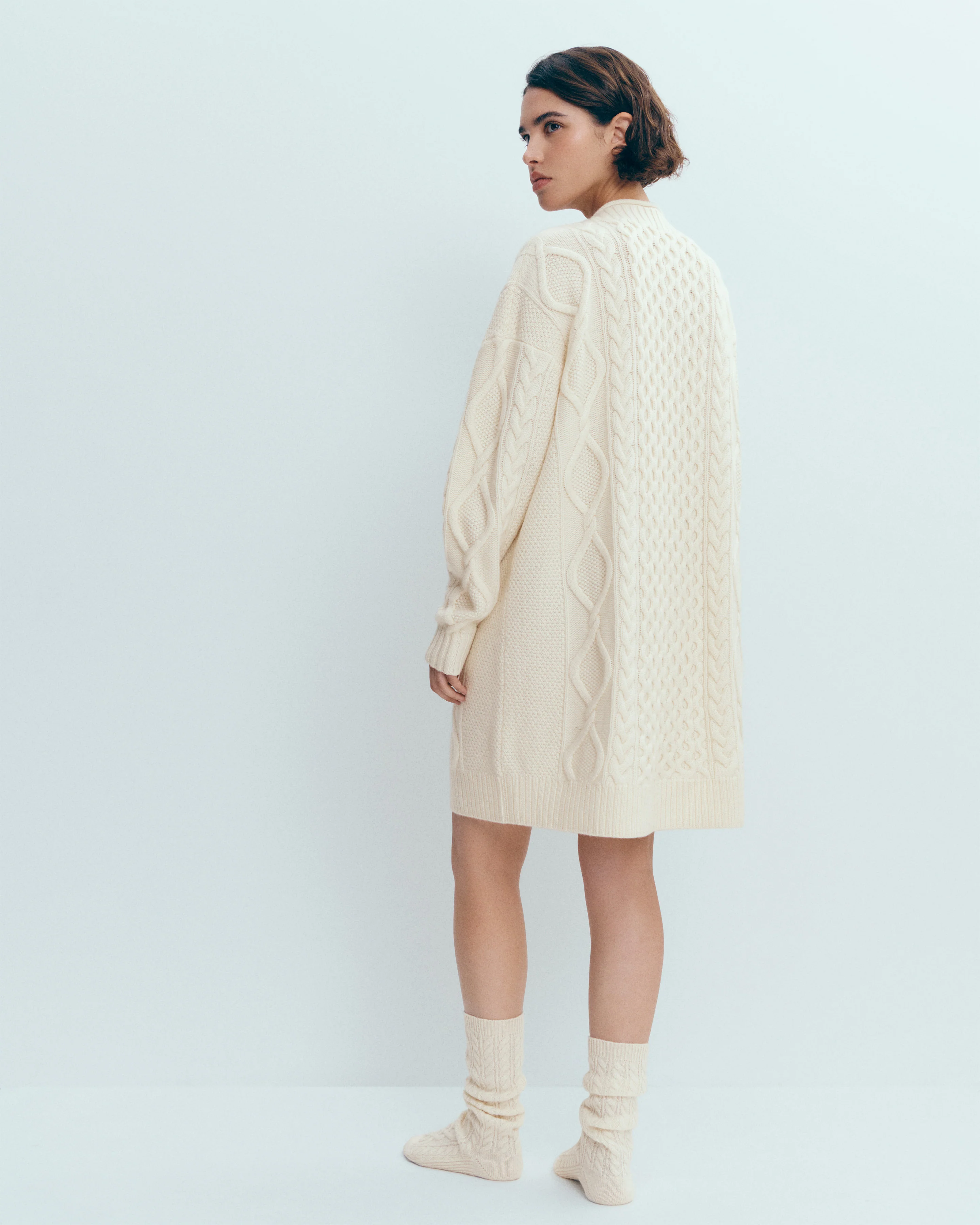 Robe pull à torsades - Image 3