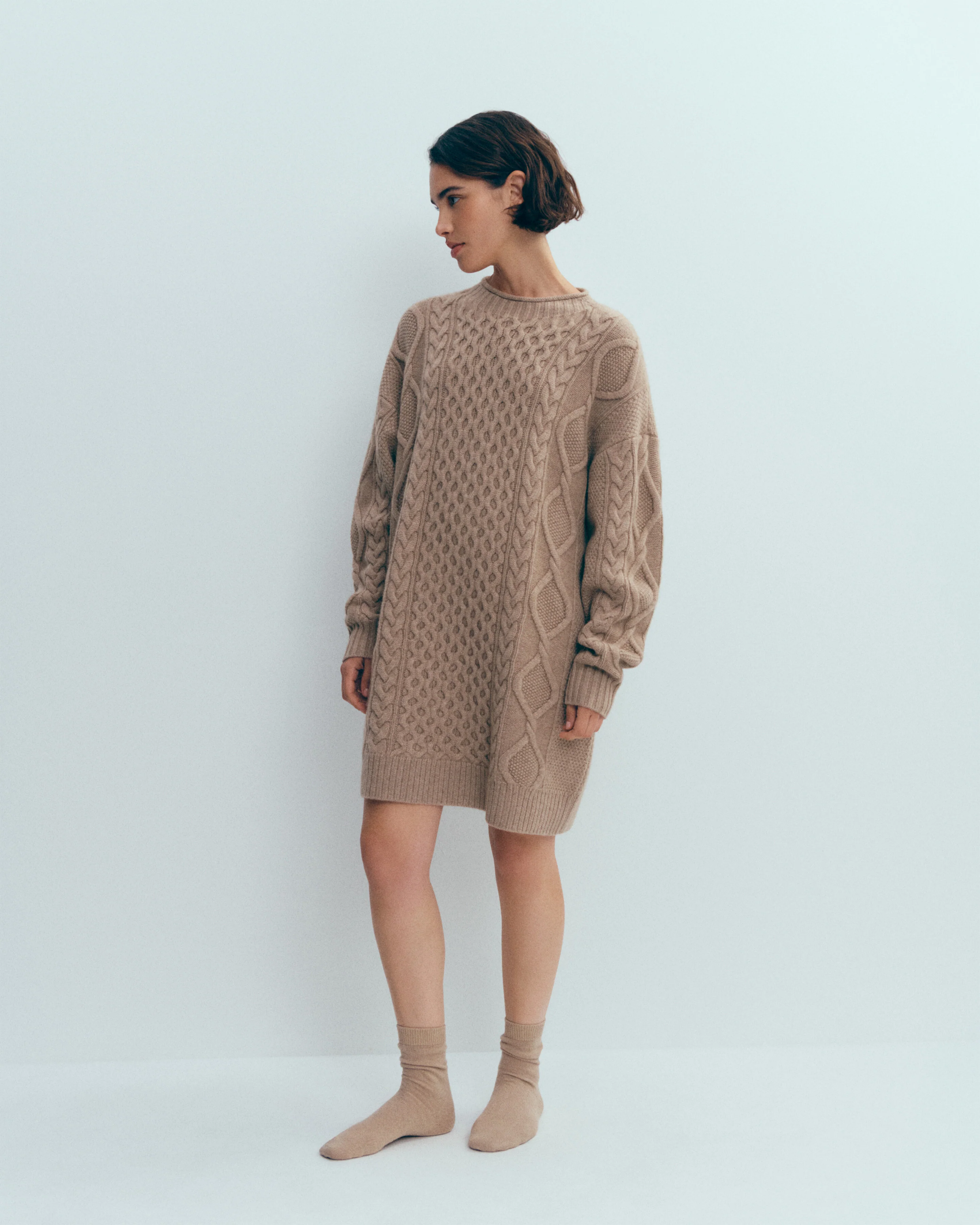 Robe pull à torsades - Image 2