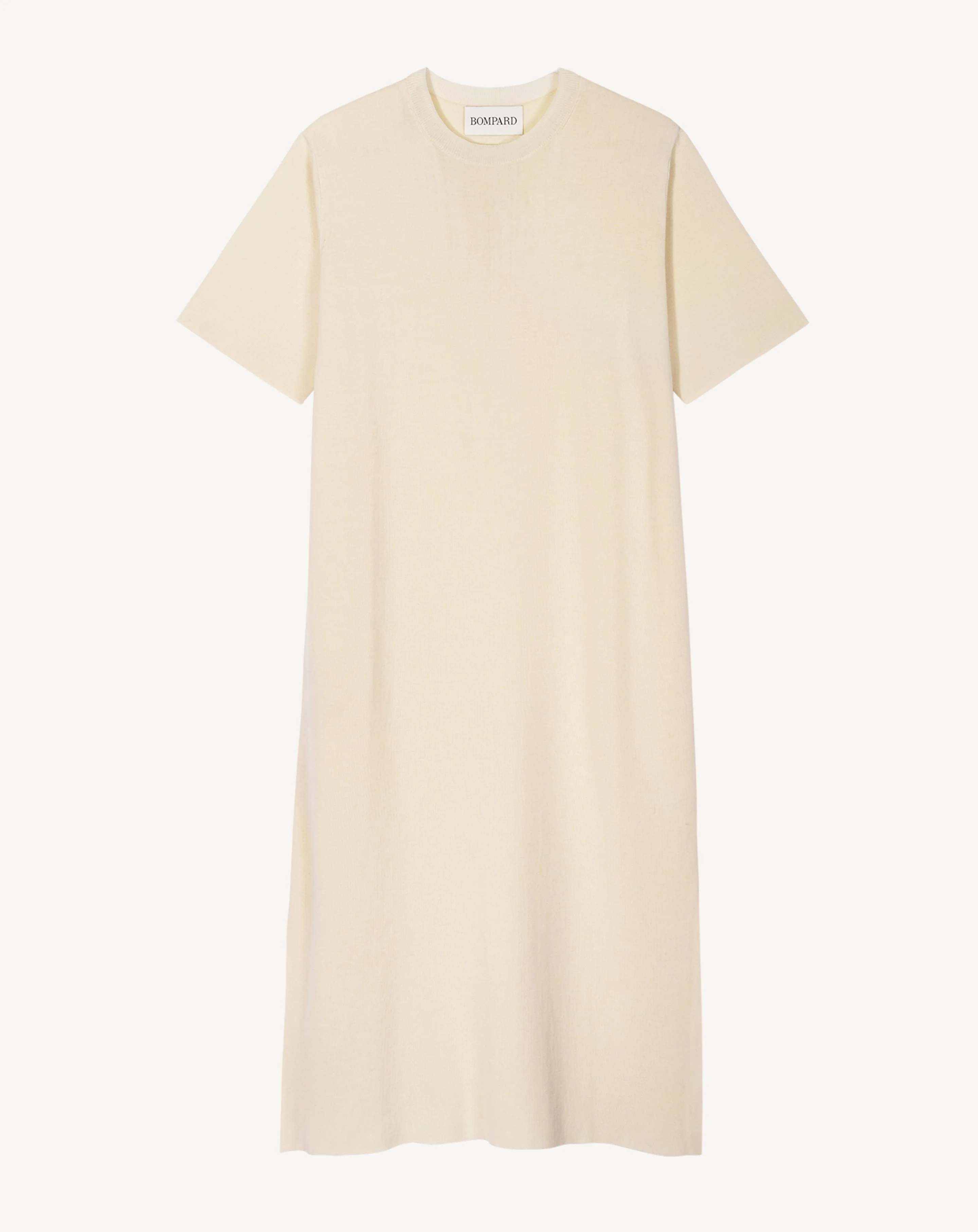 Robe T-shirt maille unie - Image 4