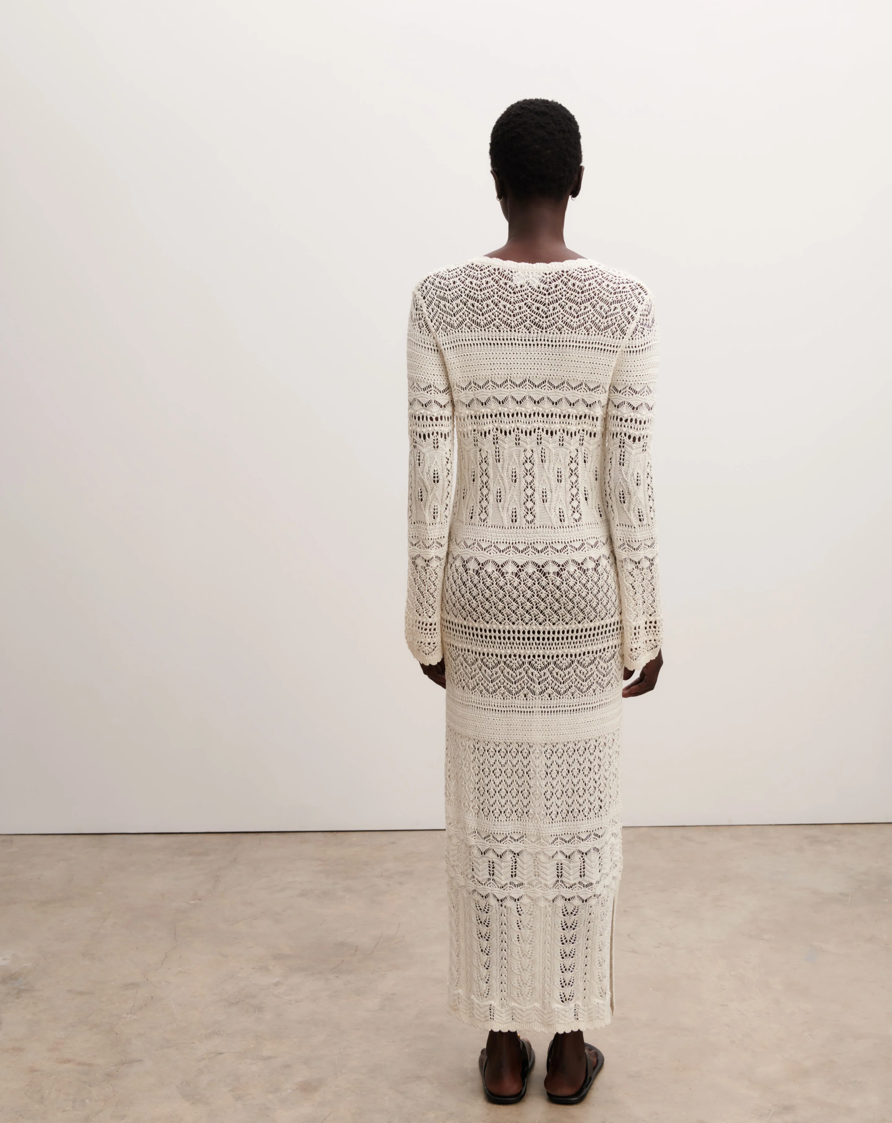 Robe tunique pointelle - Image 3