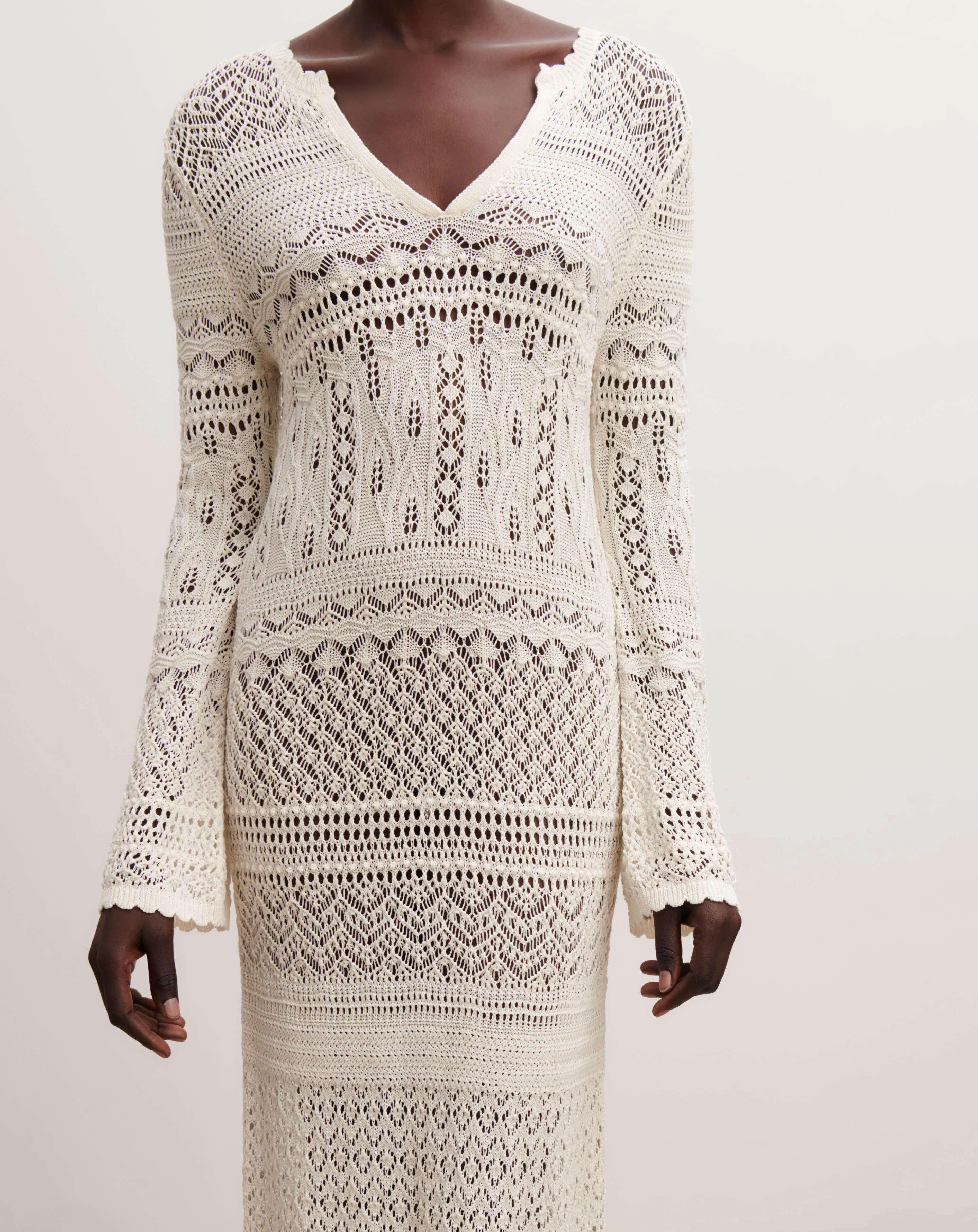 Robe tunique pointelle - Image 4