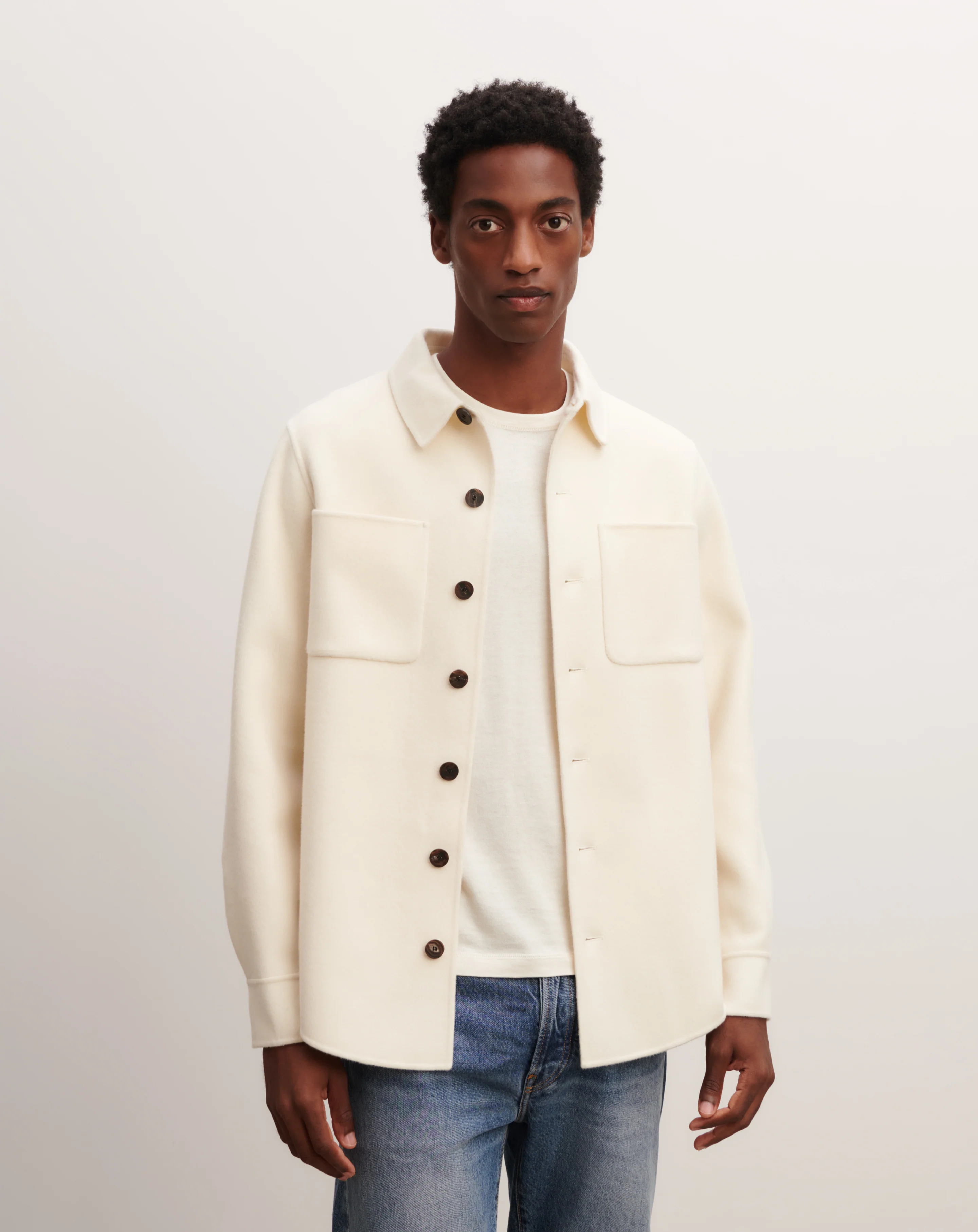 Sur-chemise double face