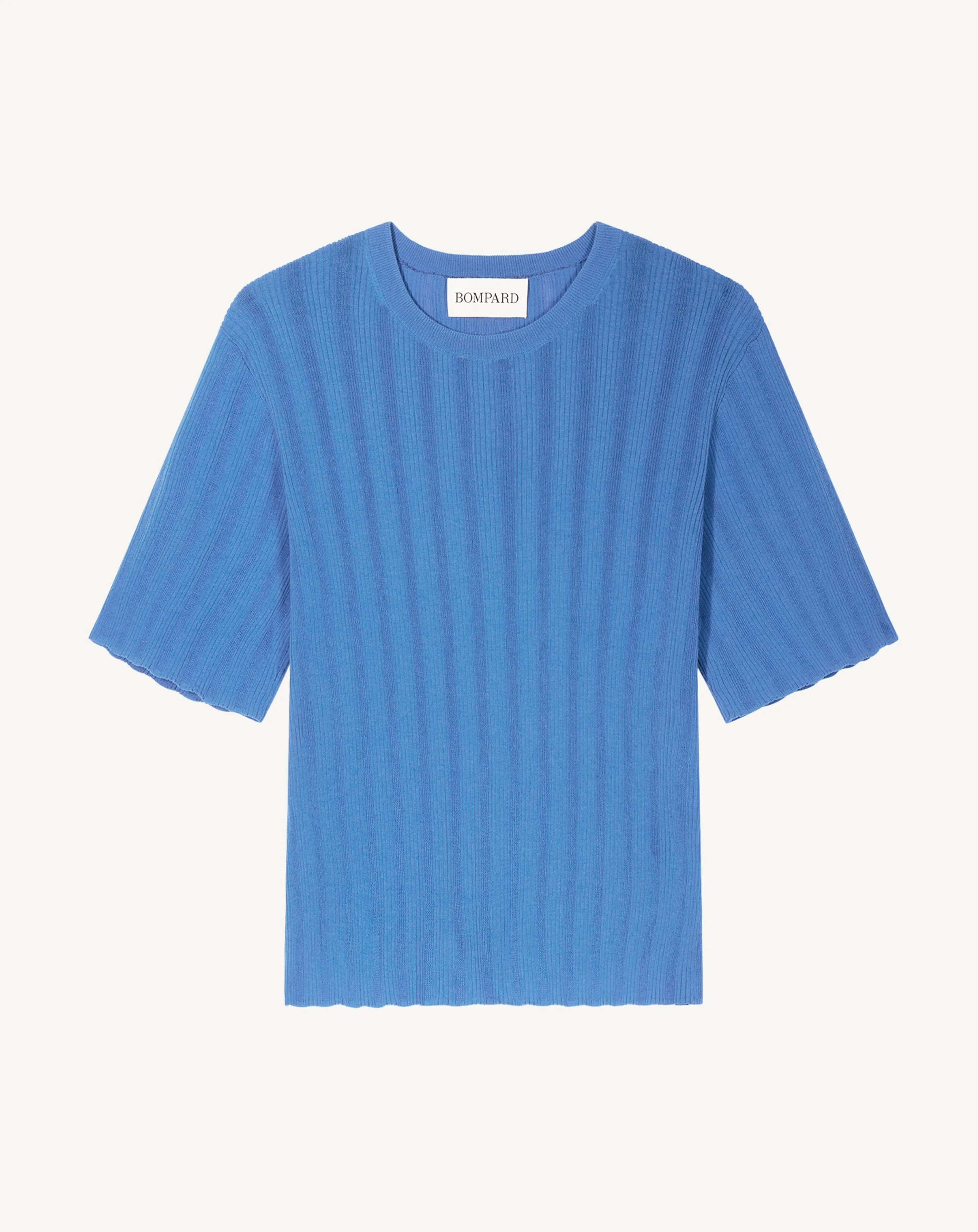 T-shirt ample à côtes