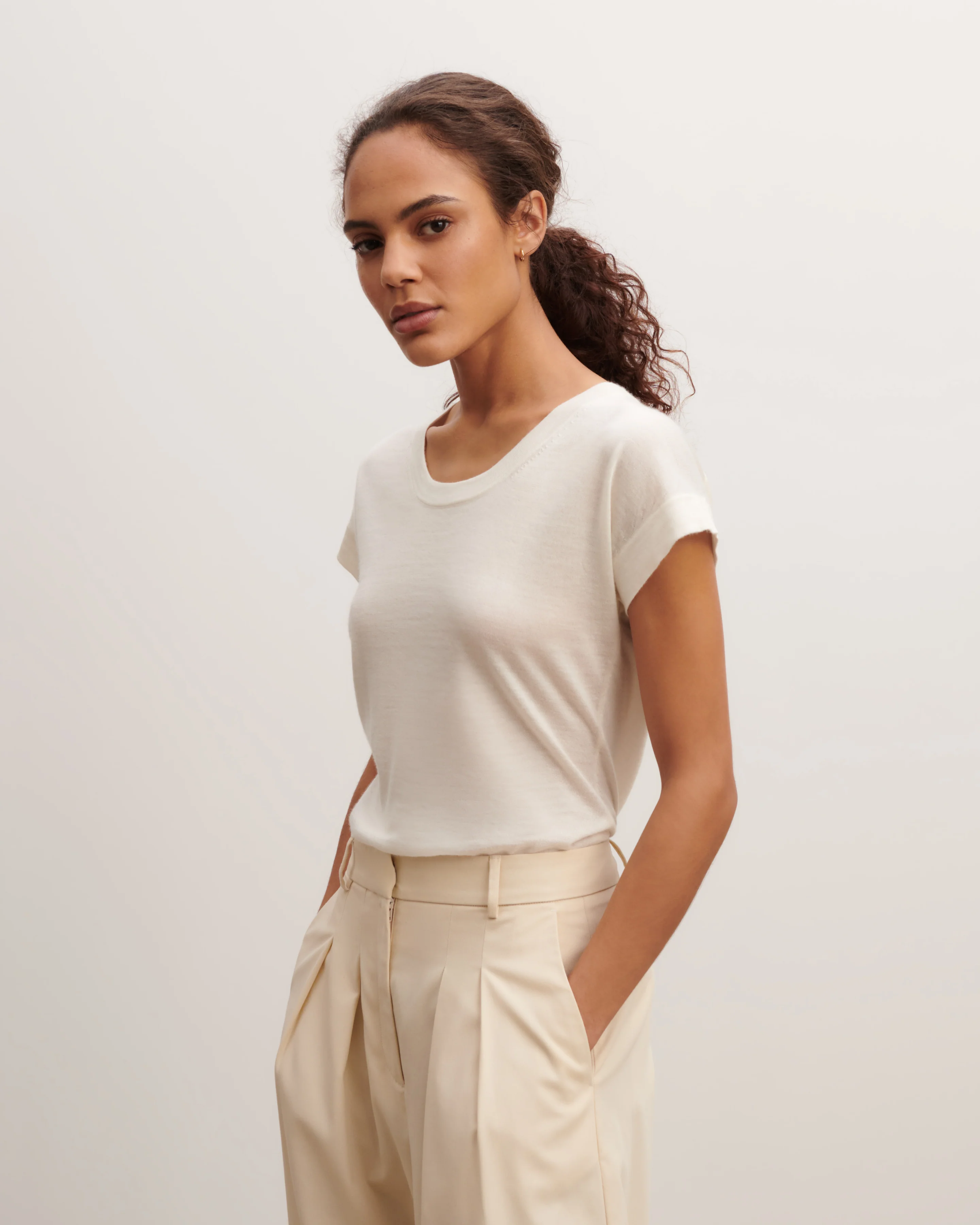 T-shirt col rond
