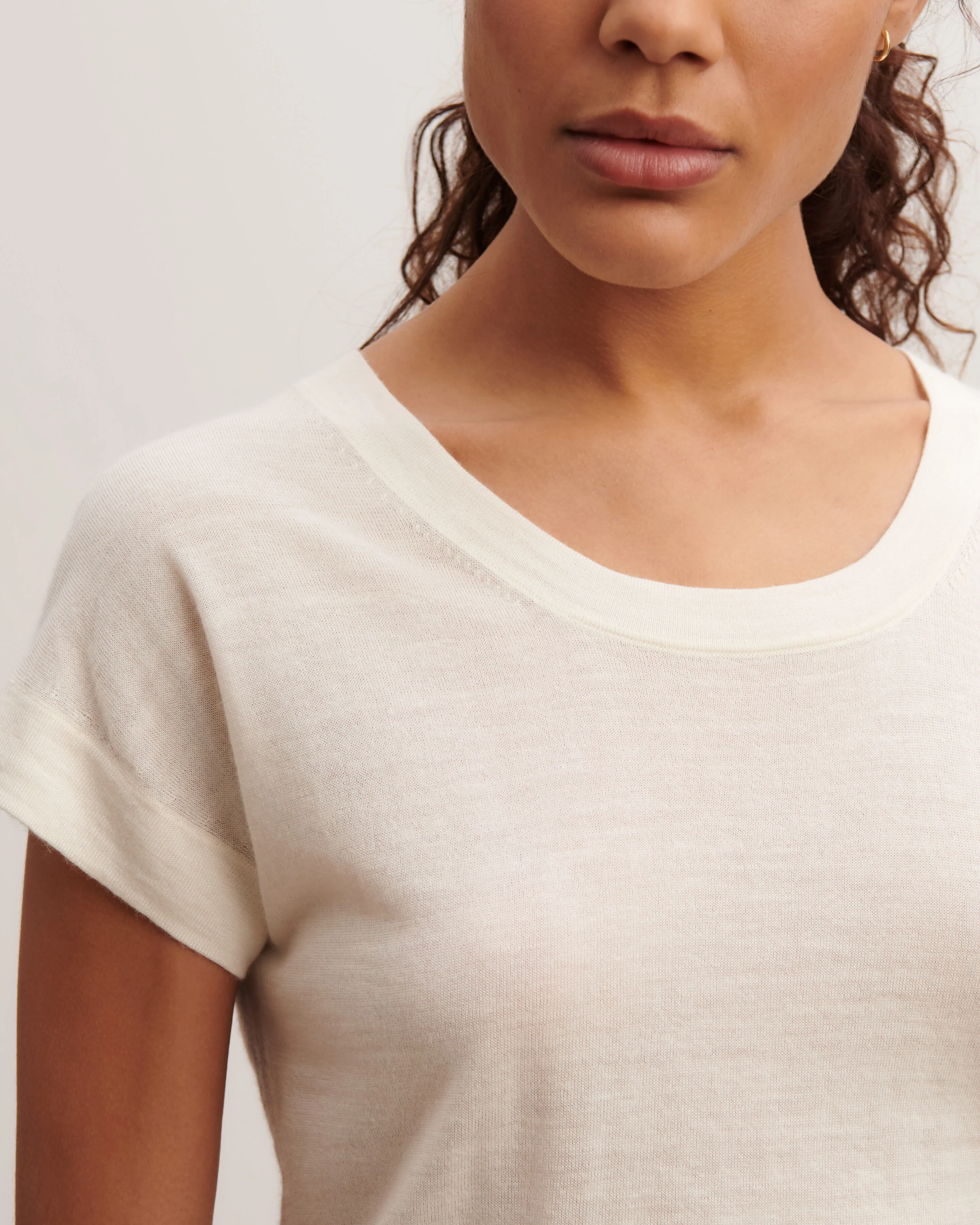 T-shirt col rond - Image 3