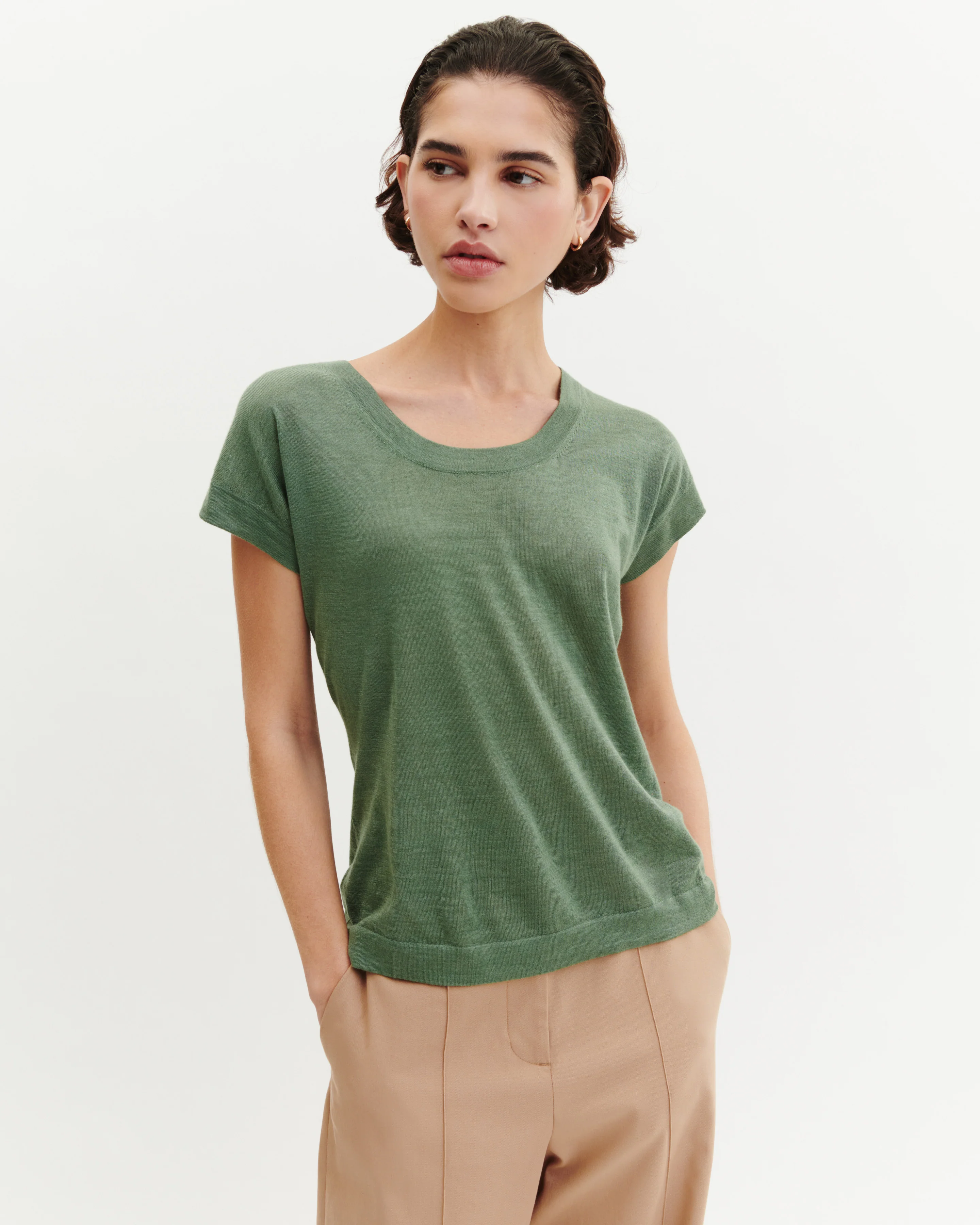 T-shirt col rond - Image 2