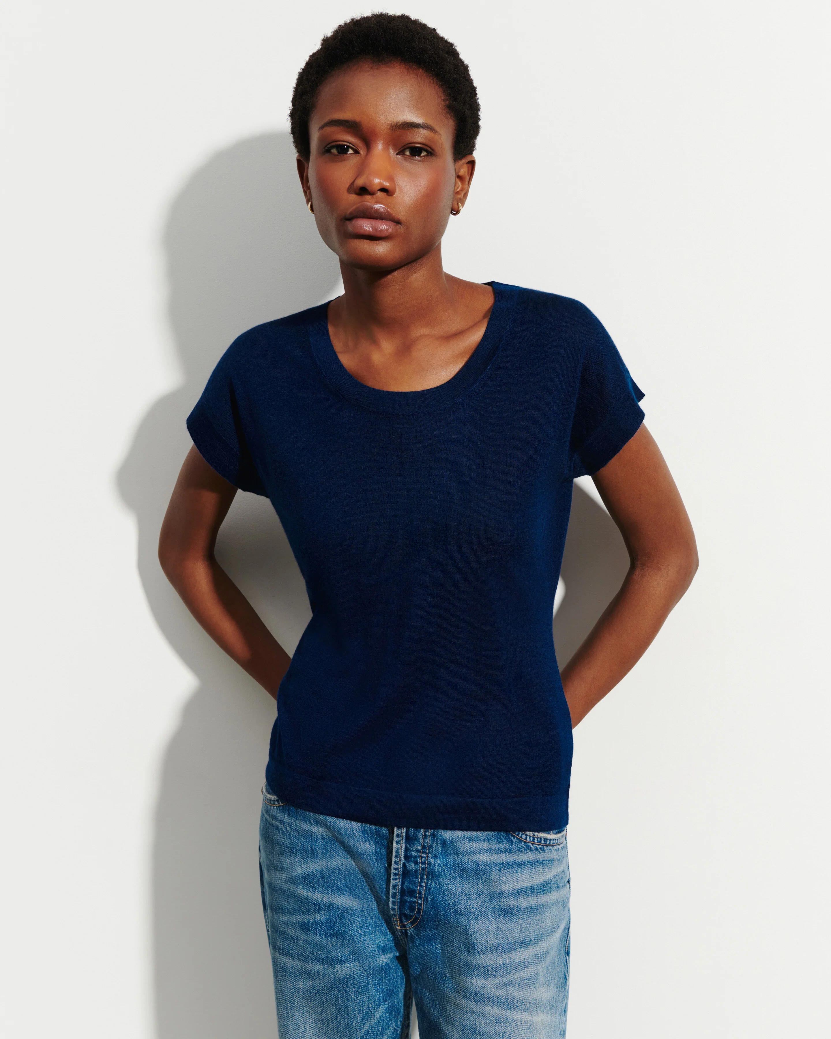 T-shirt col rond - Image 2