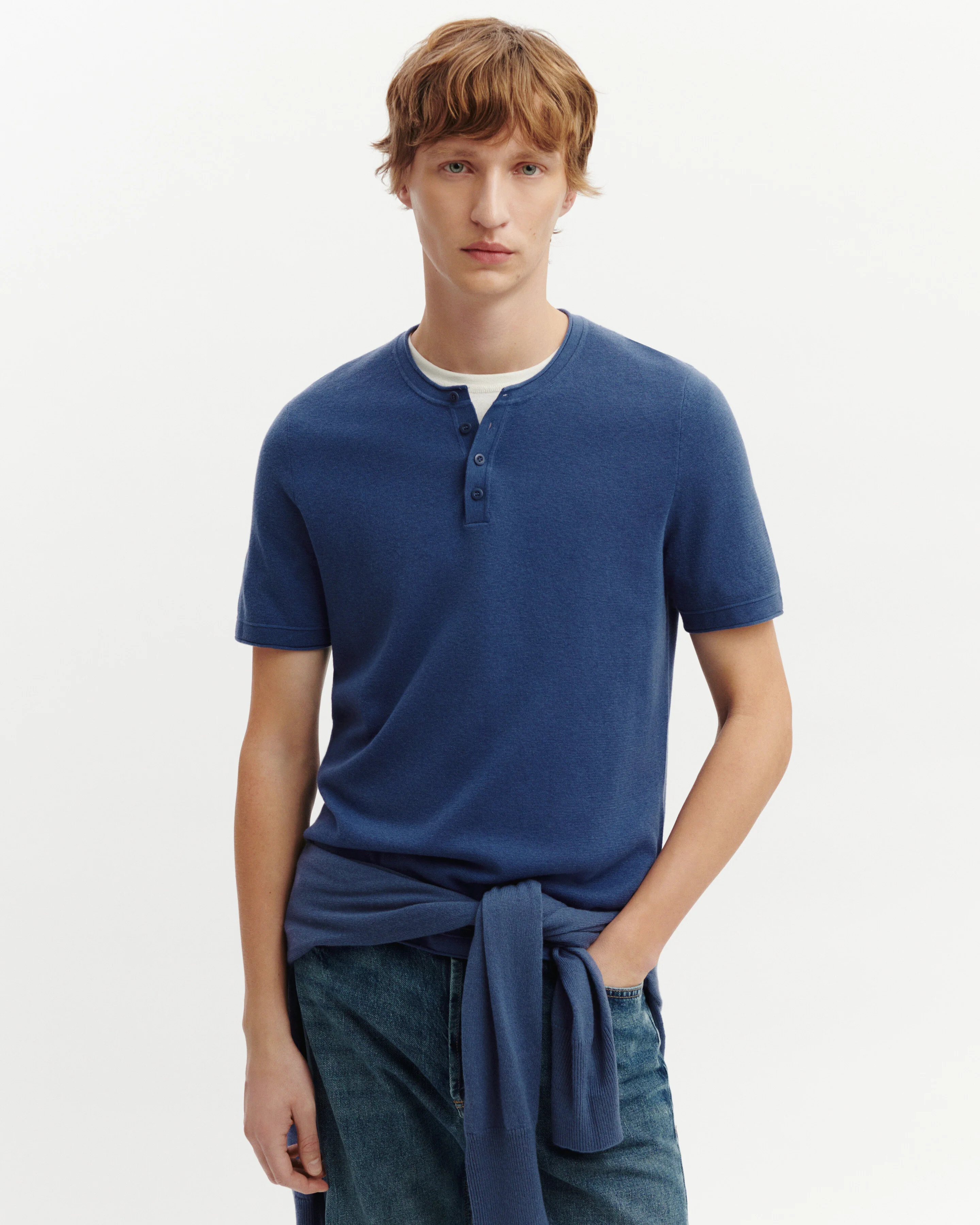 T-shirt col tunisien - Image 3