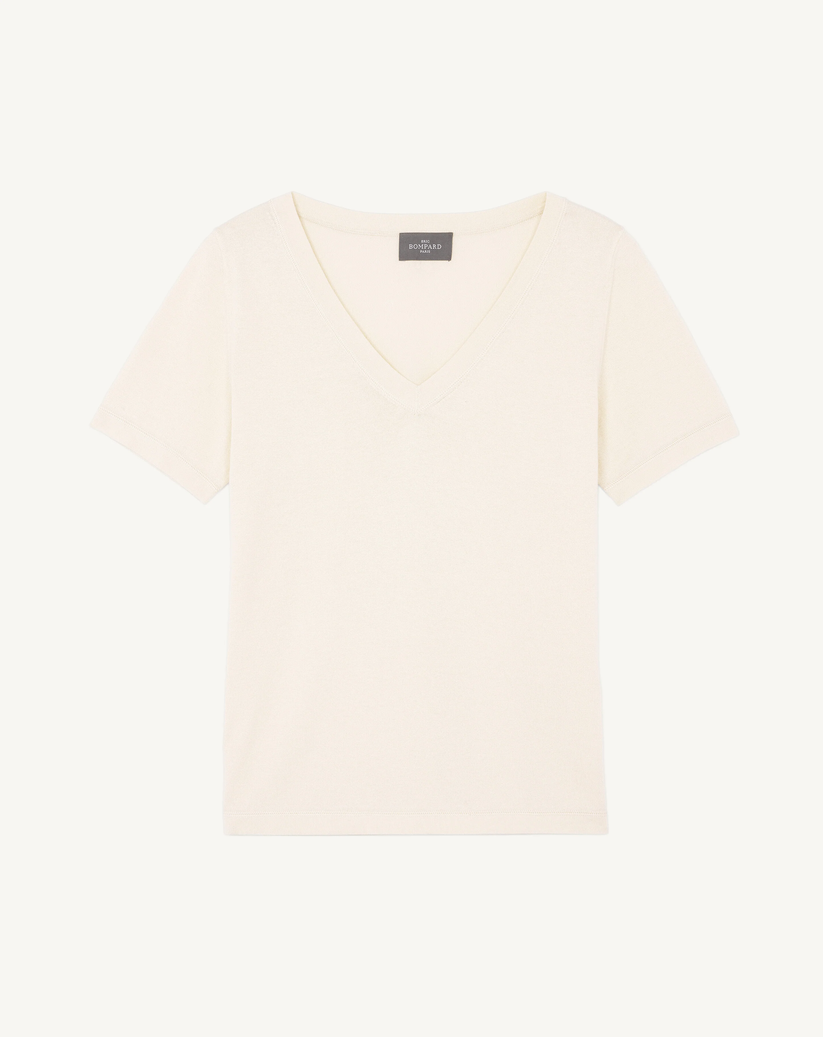 T-shirt col V - Image 4