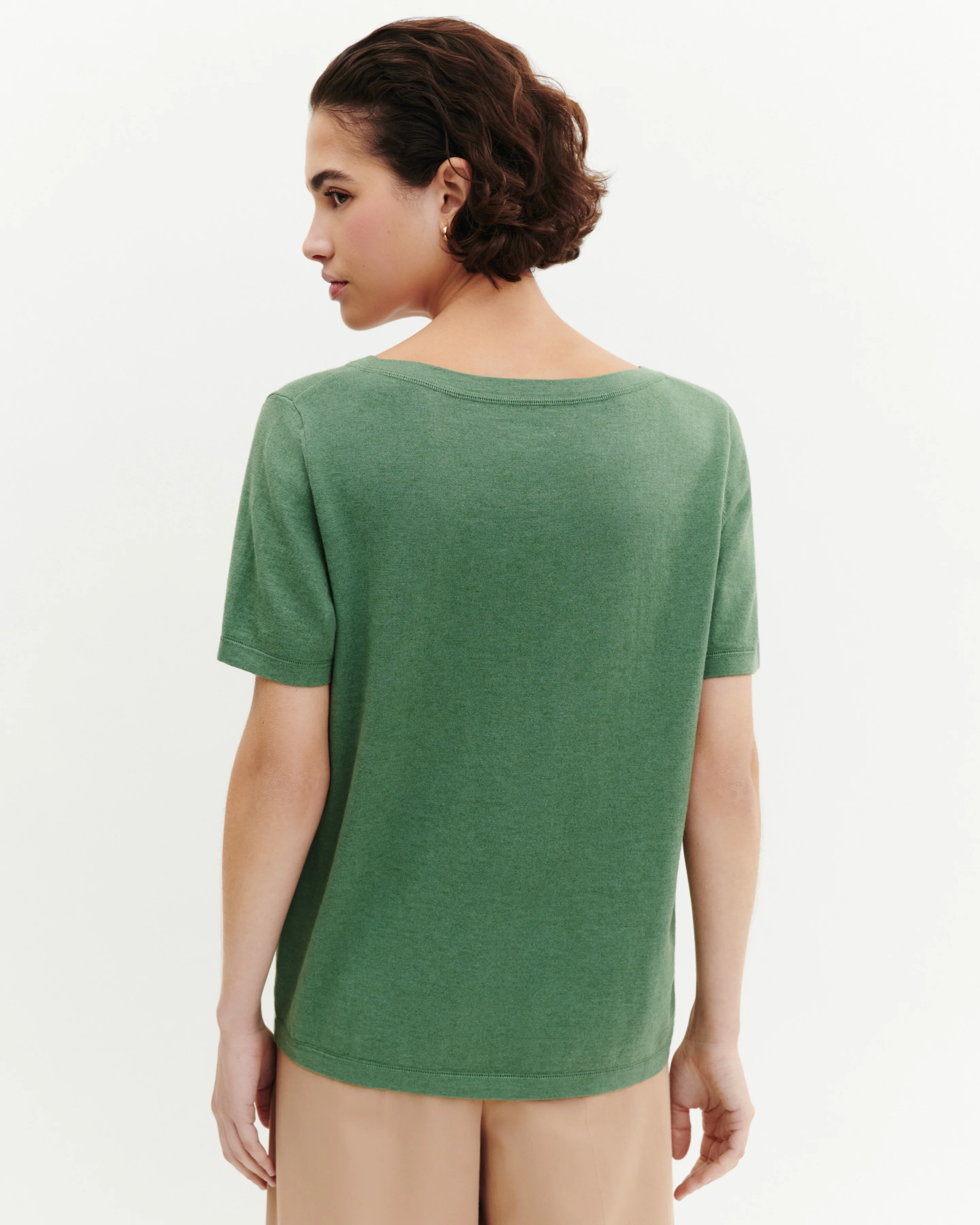 T-shirt col V - Image 3
