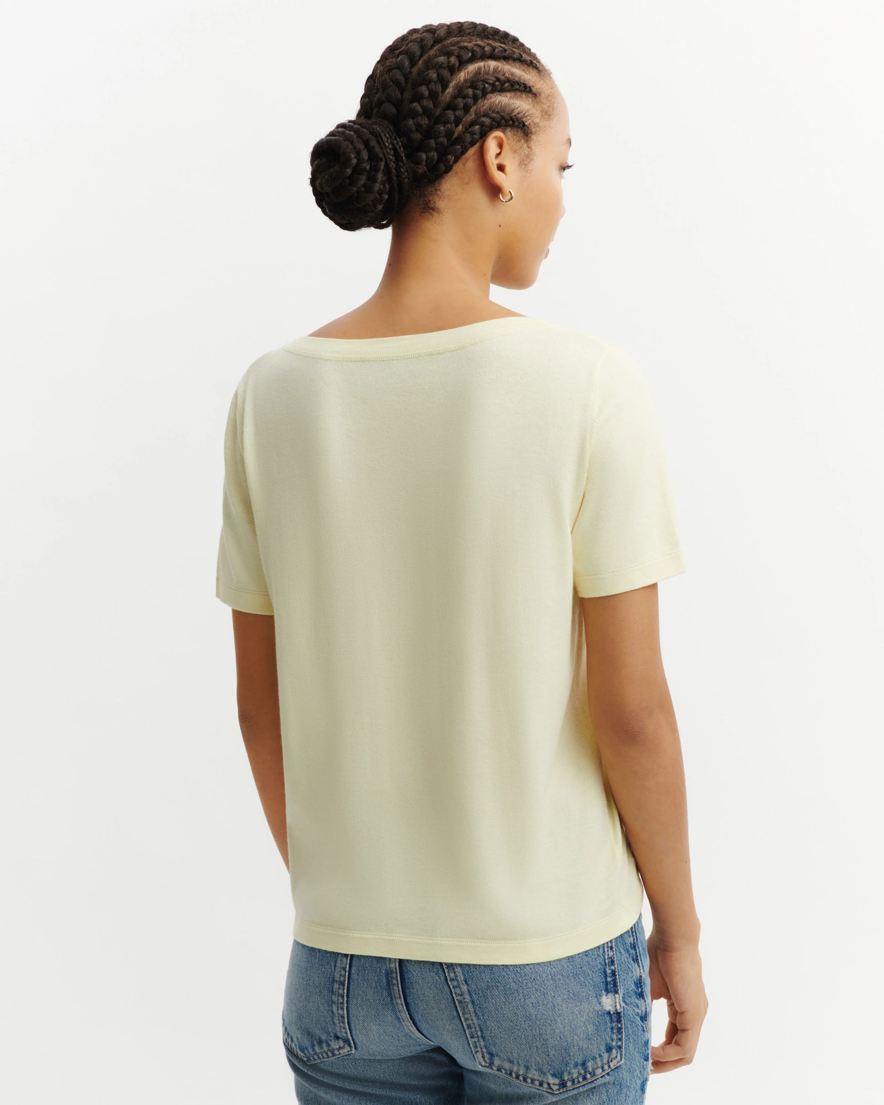 T-shirt col V - Image 3
