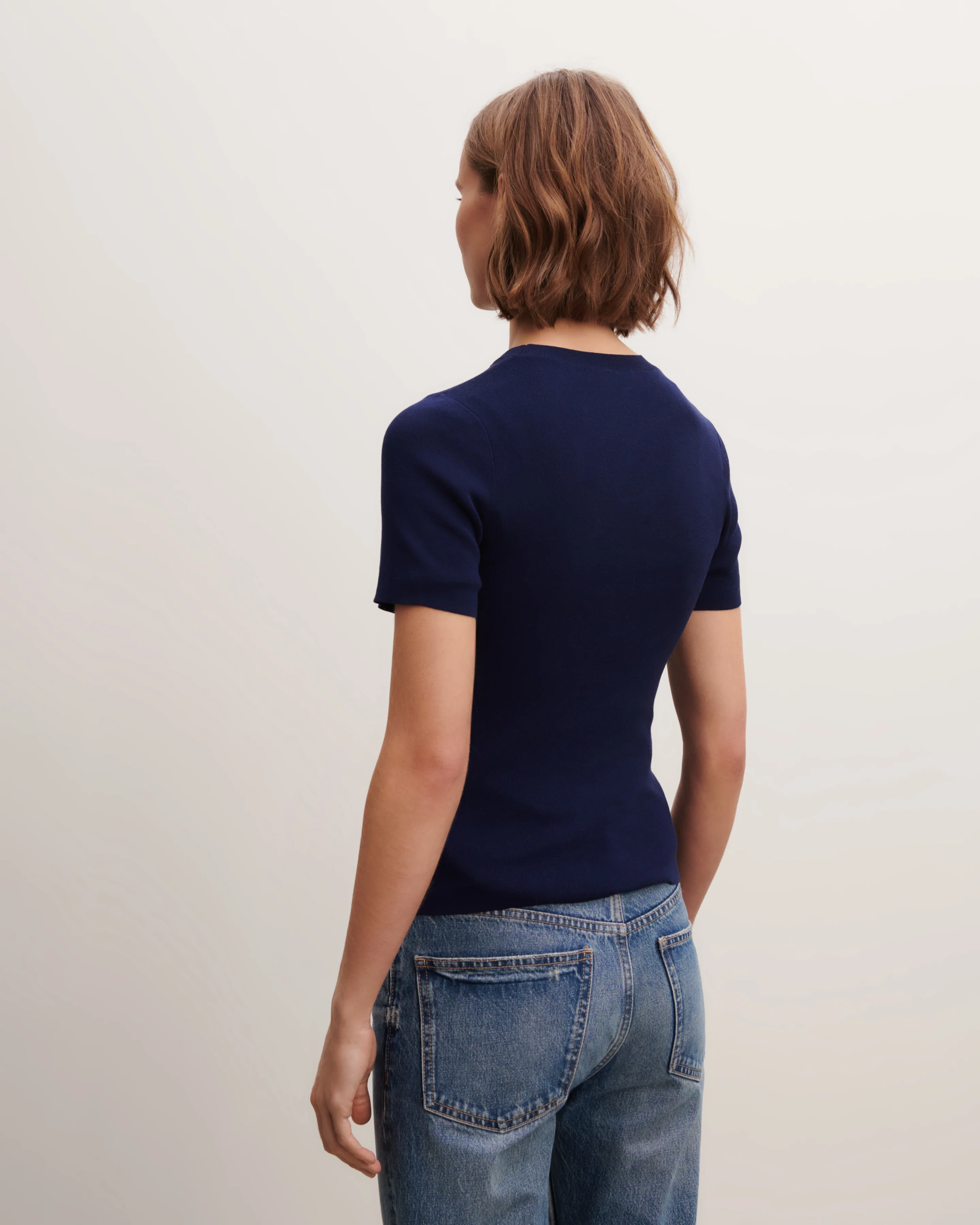 T-shirt en maille unie - Image 2