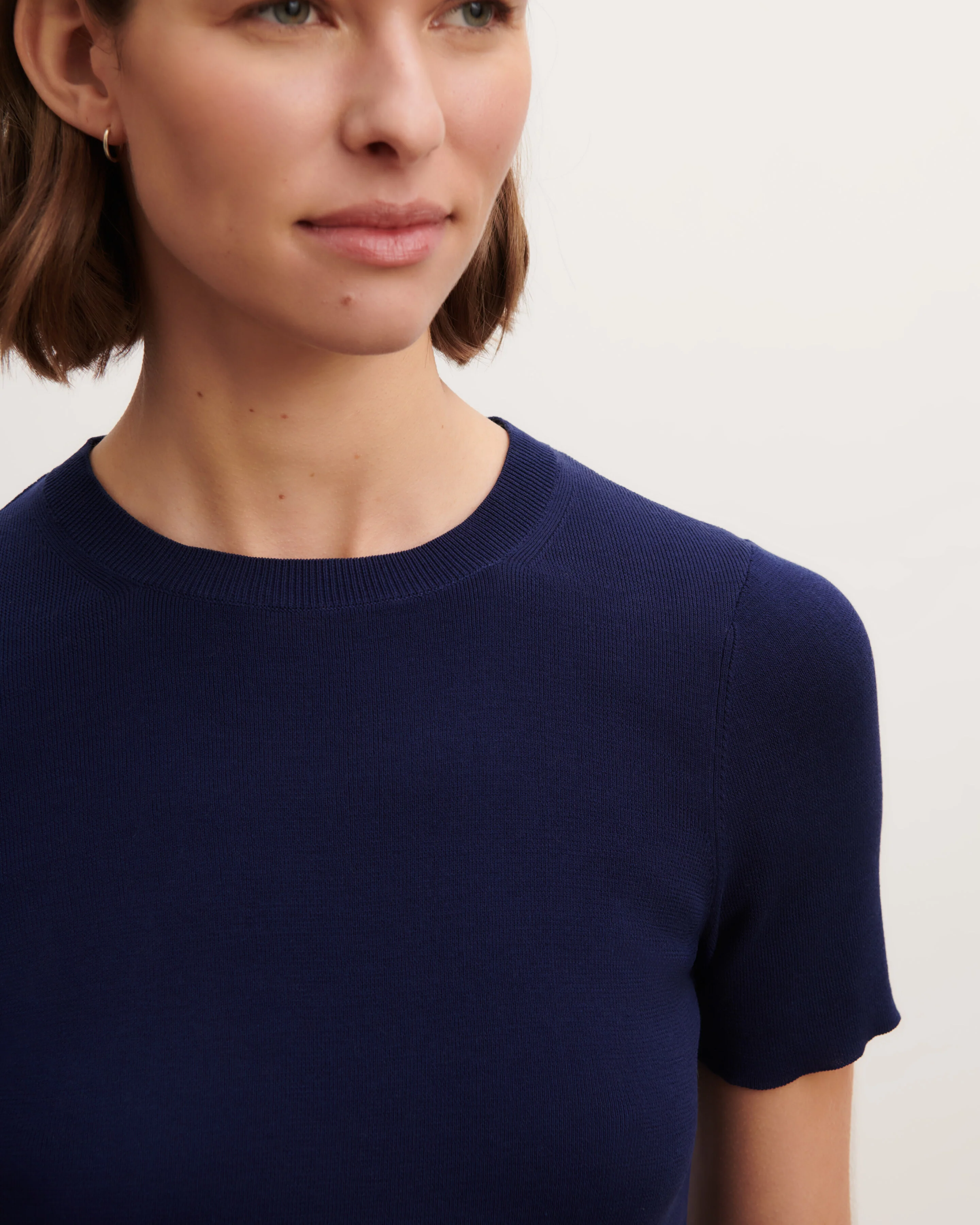 T-shirt en maille unie - Image 3