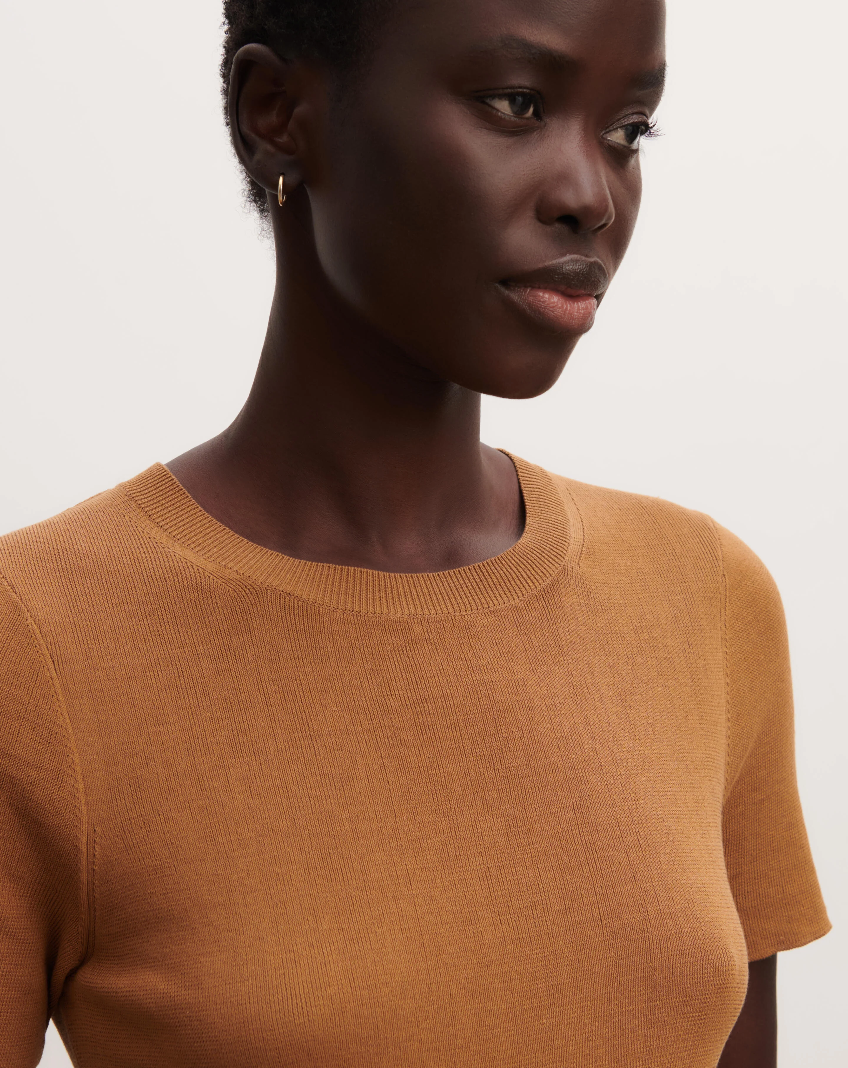 T-shirt en maille unie - Image 3