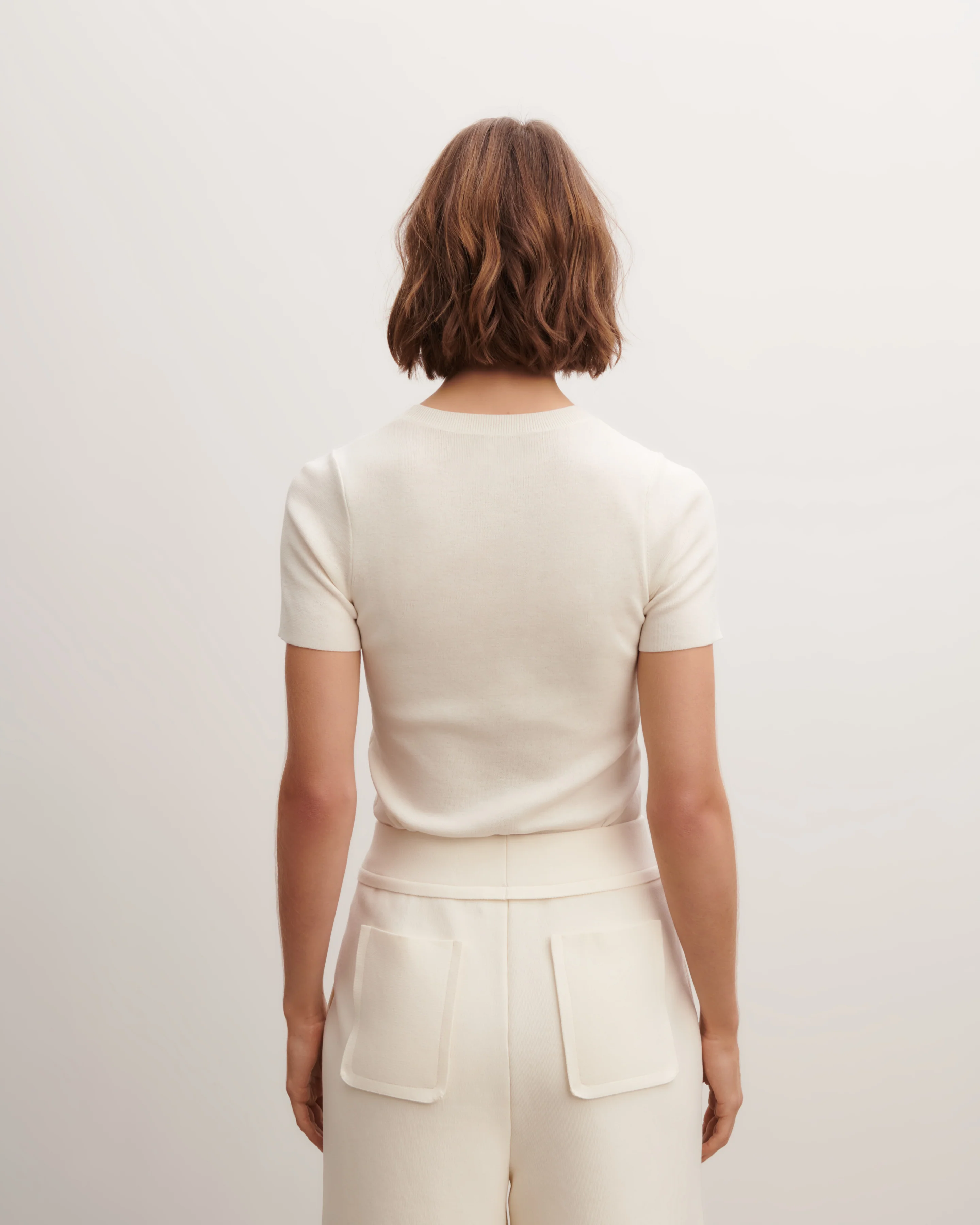 T-shirt en maille unie - Image 2