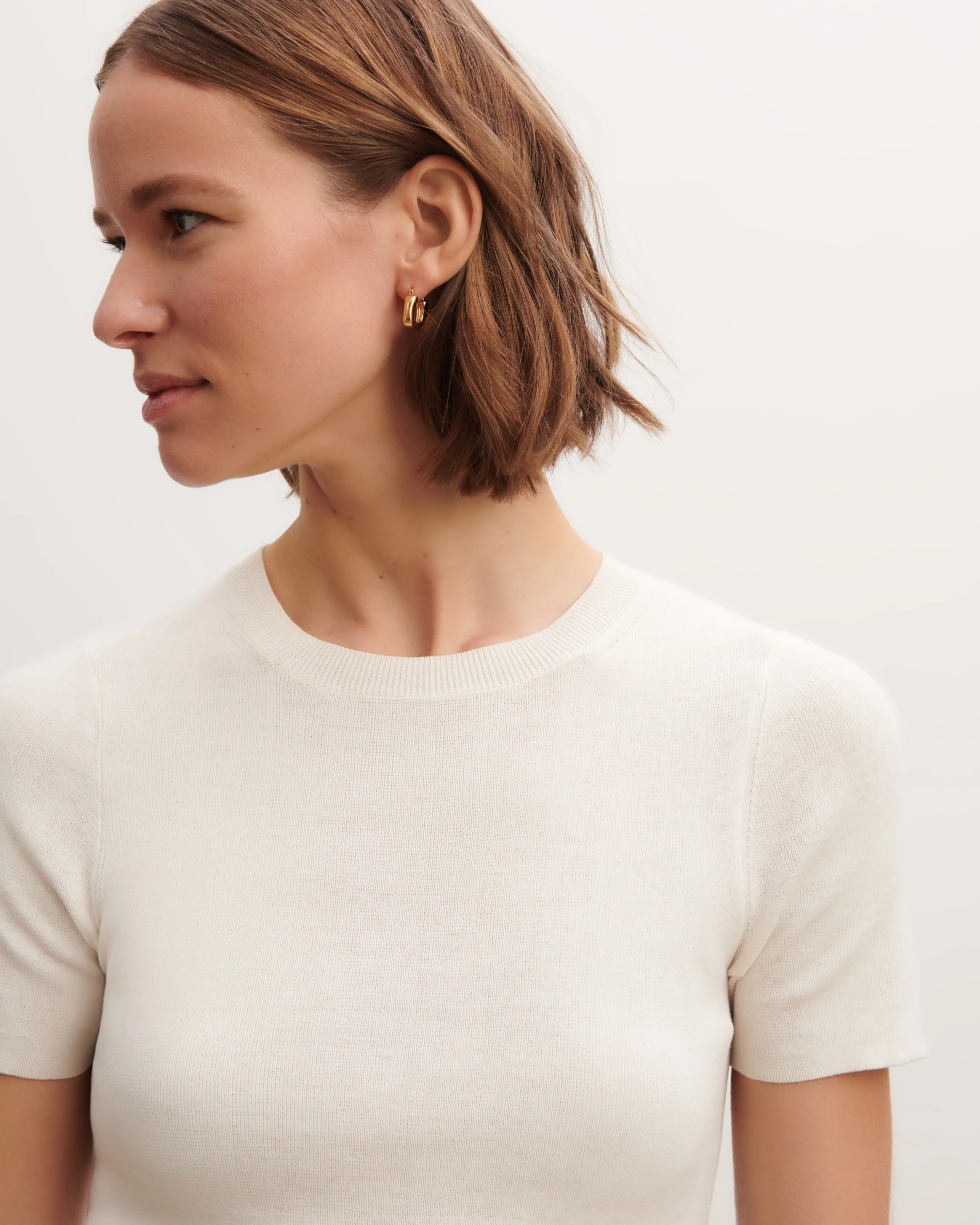 T-shirt en maille unie - Image 3