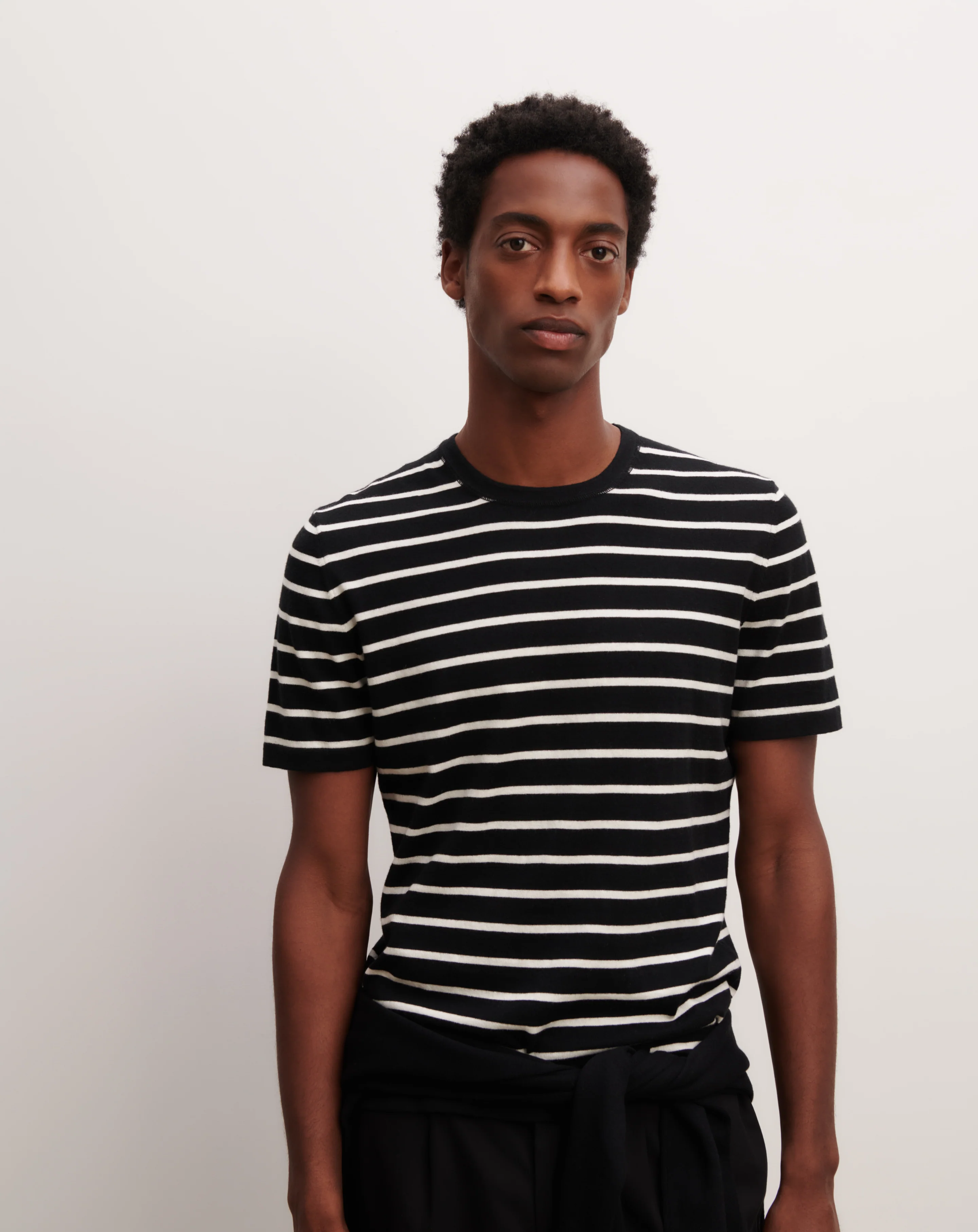 T-shirt ultrafin rayé