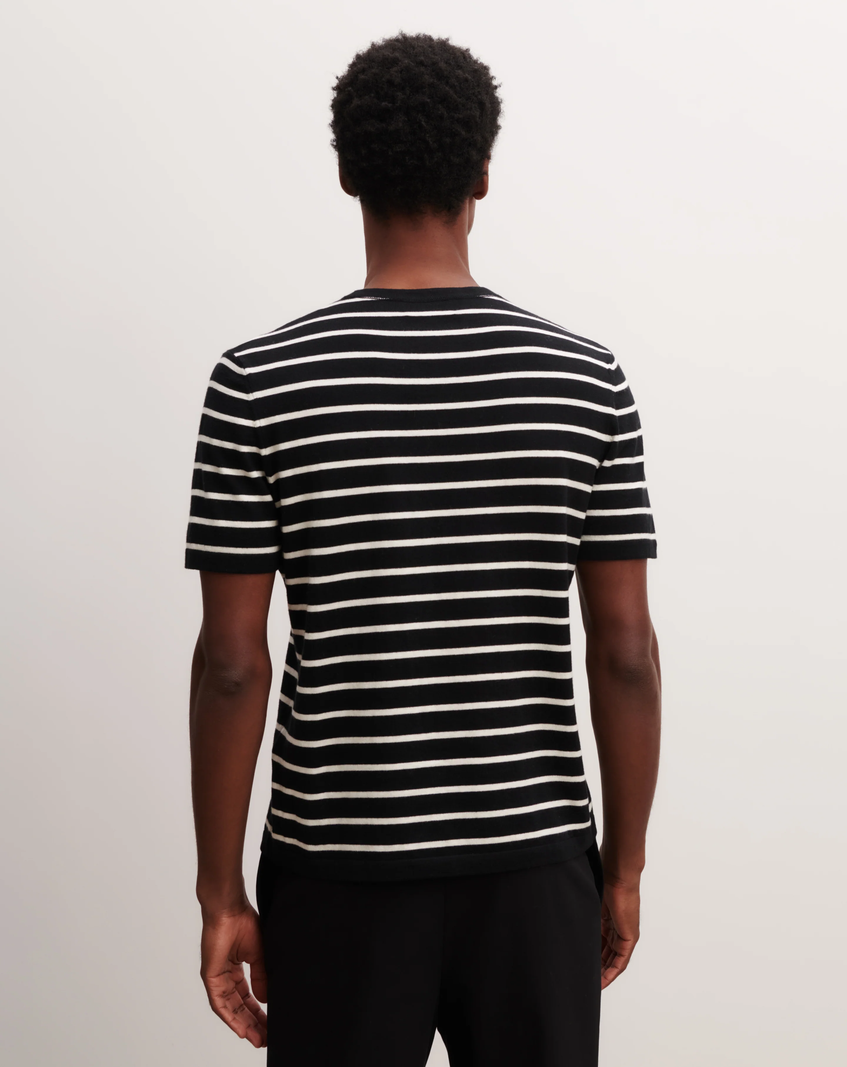 T-shirt ultrafin rayé - Image 3