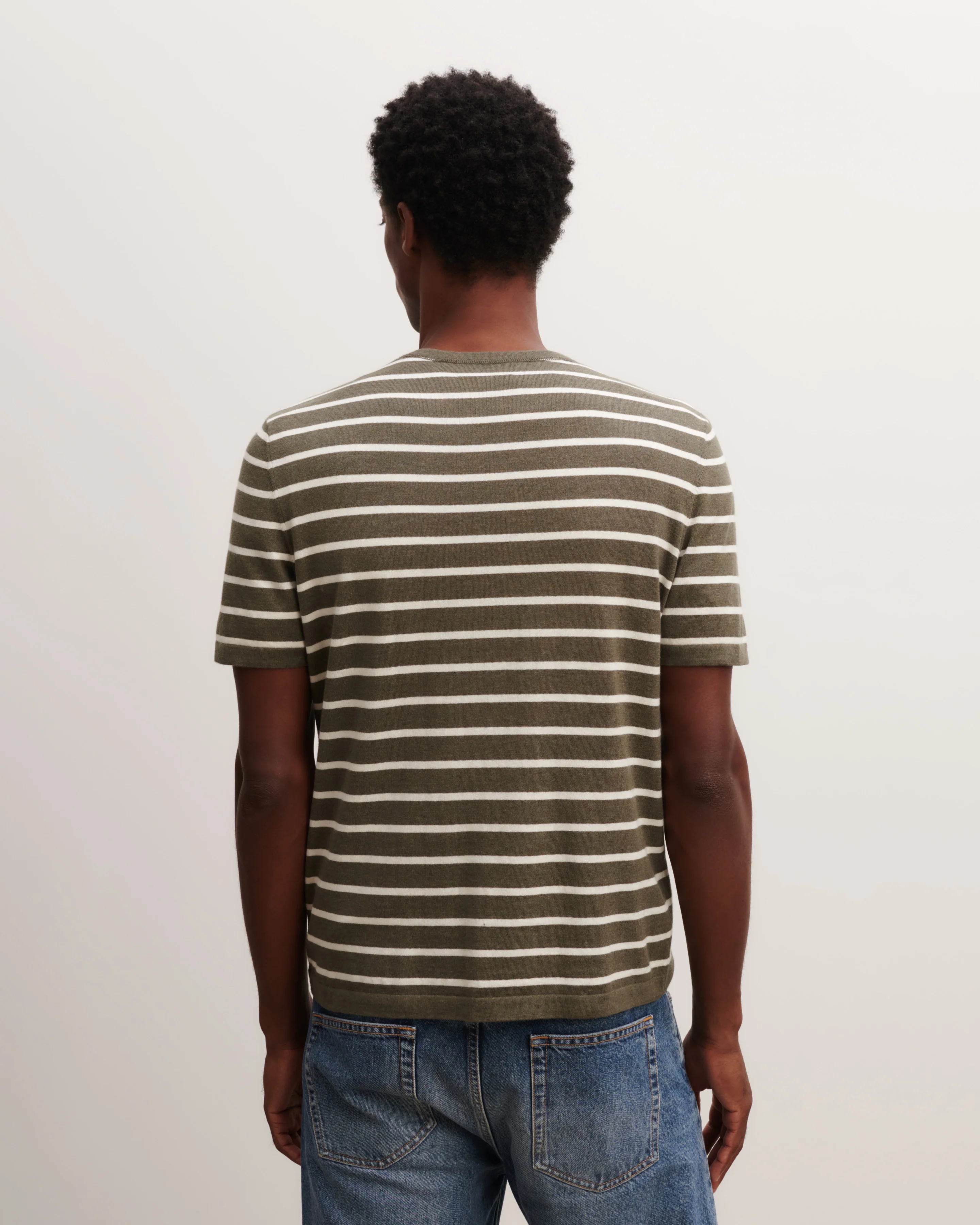 T-shirt ultrafin rayé - Image 2