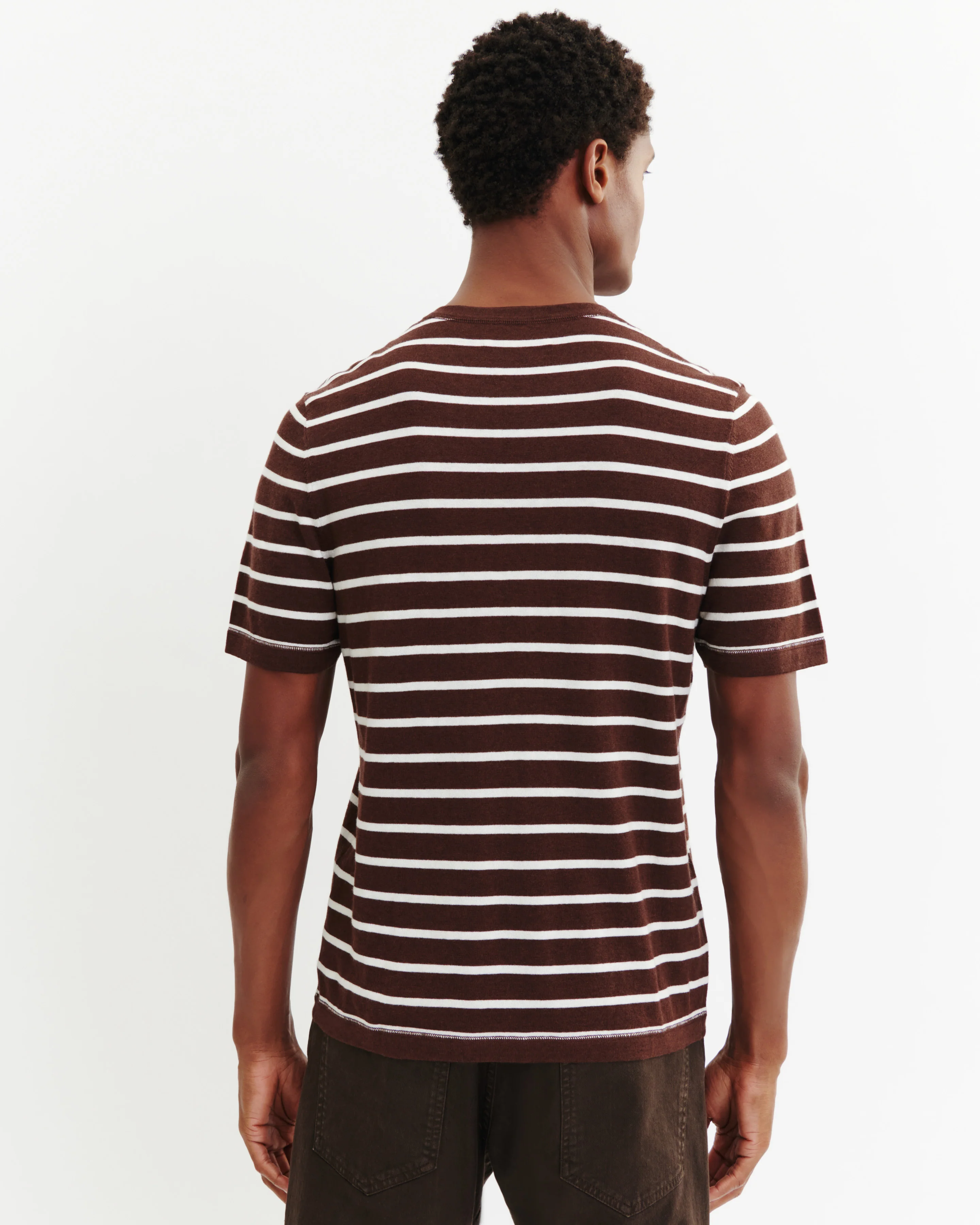 T-shirt ultrafin rayé - Image 3