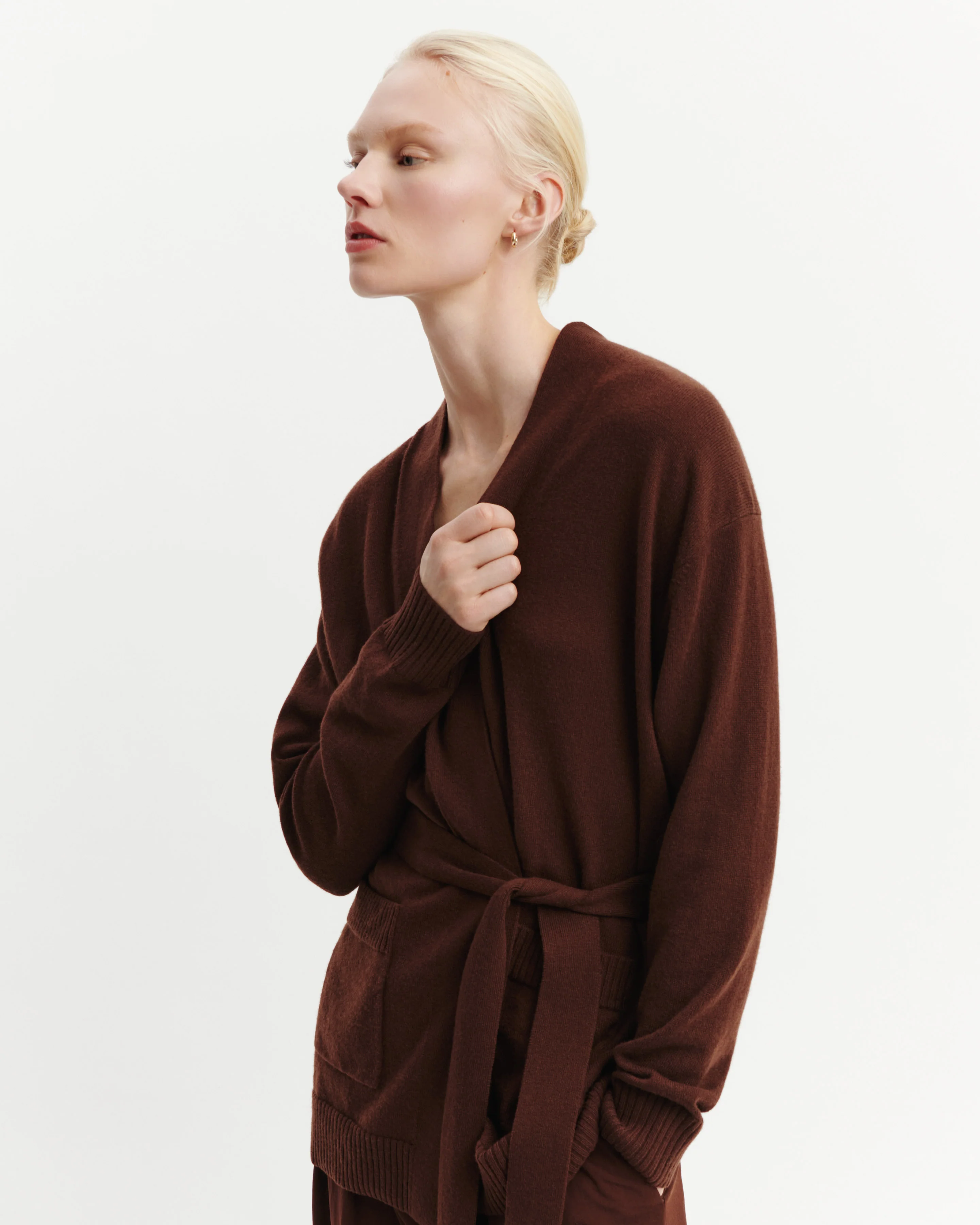 Veste cosy ceinturée - Image 2