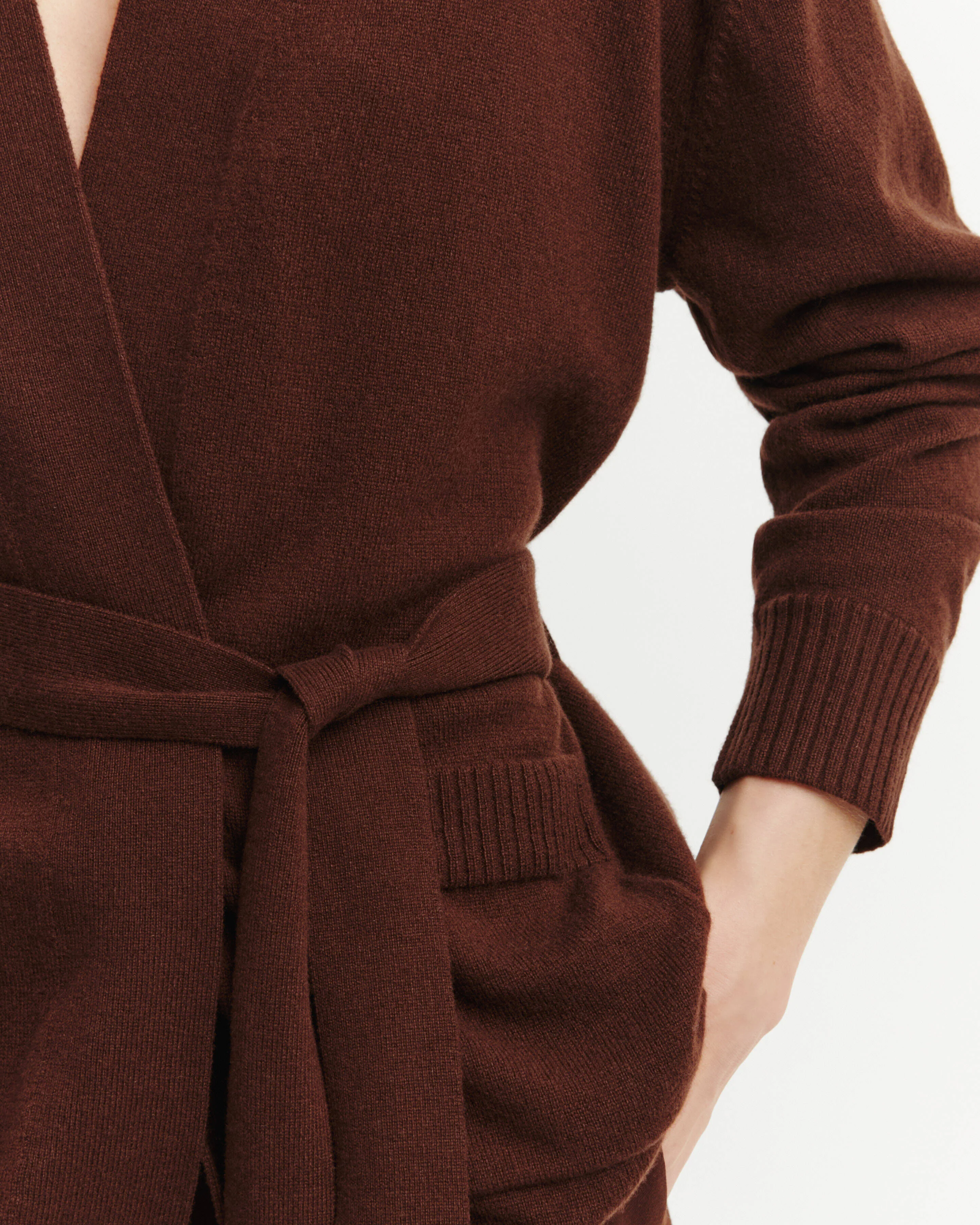 Veste cosy ceinturée - Image 4