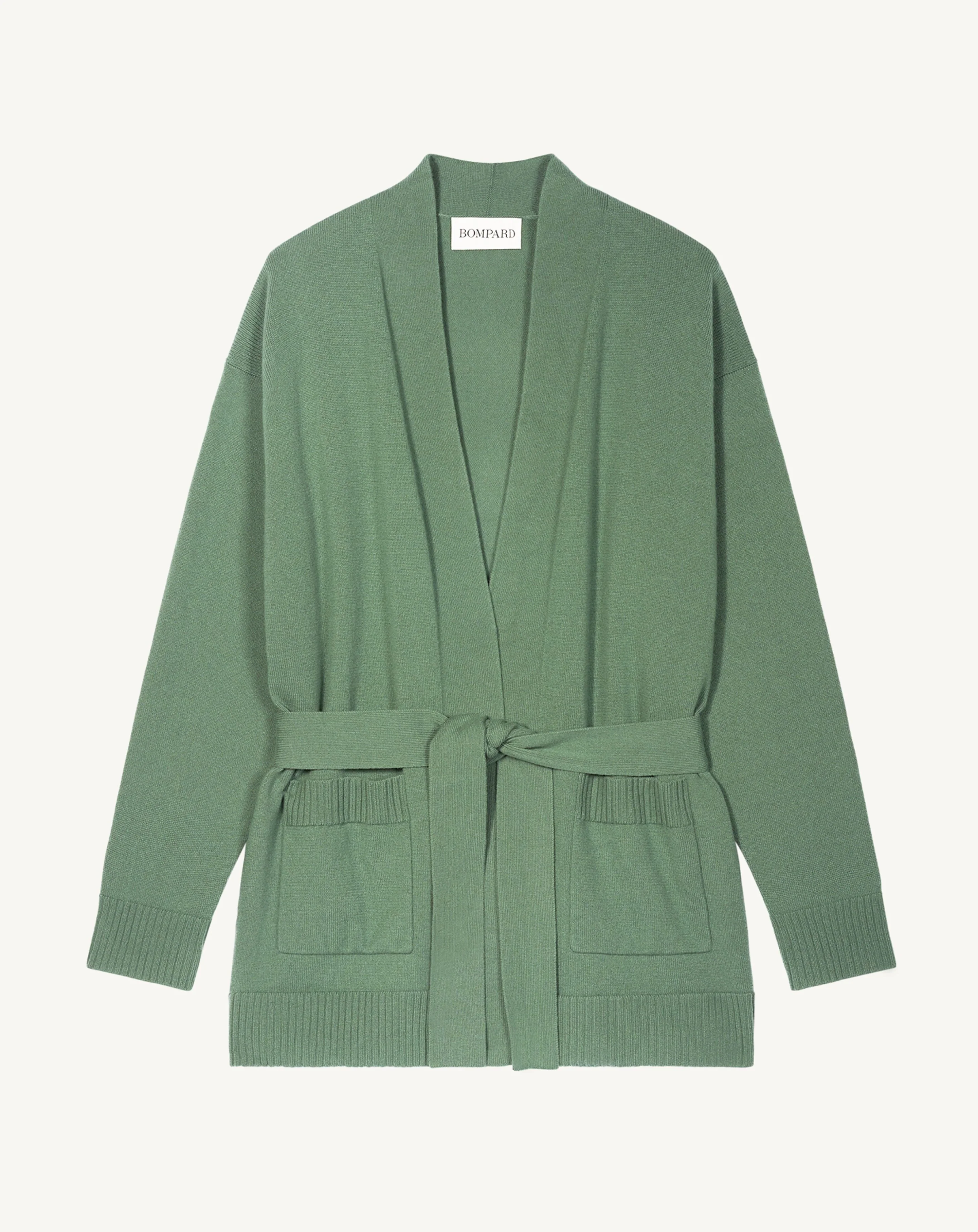 Veste cosy ceinturée